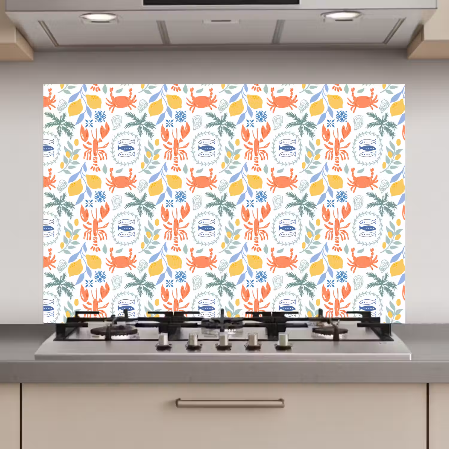 Zee - Sfeer - Citroen - Vis keuken achterwand spatscherm klein 900 -3d_website