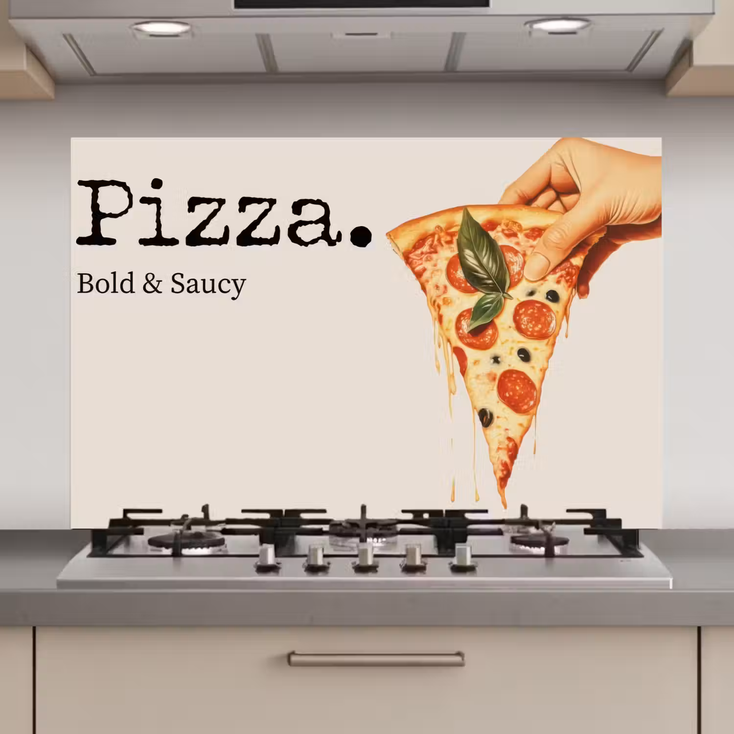 Pizza - Kaas - Pepperoni keuken achterwand spatscherm klein -3d_website