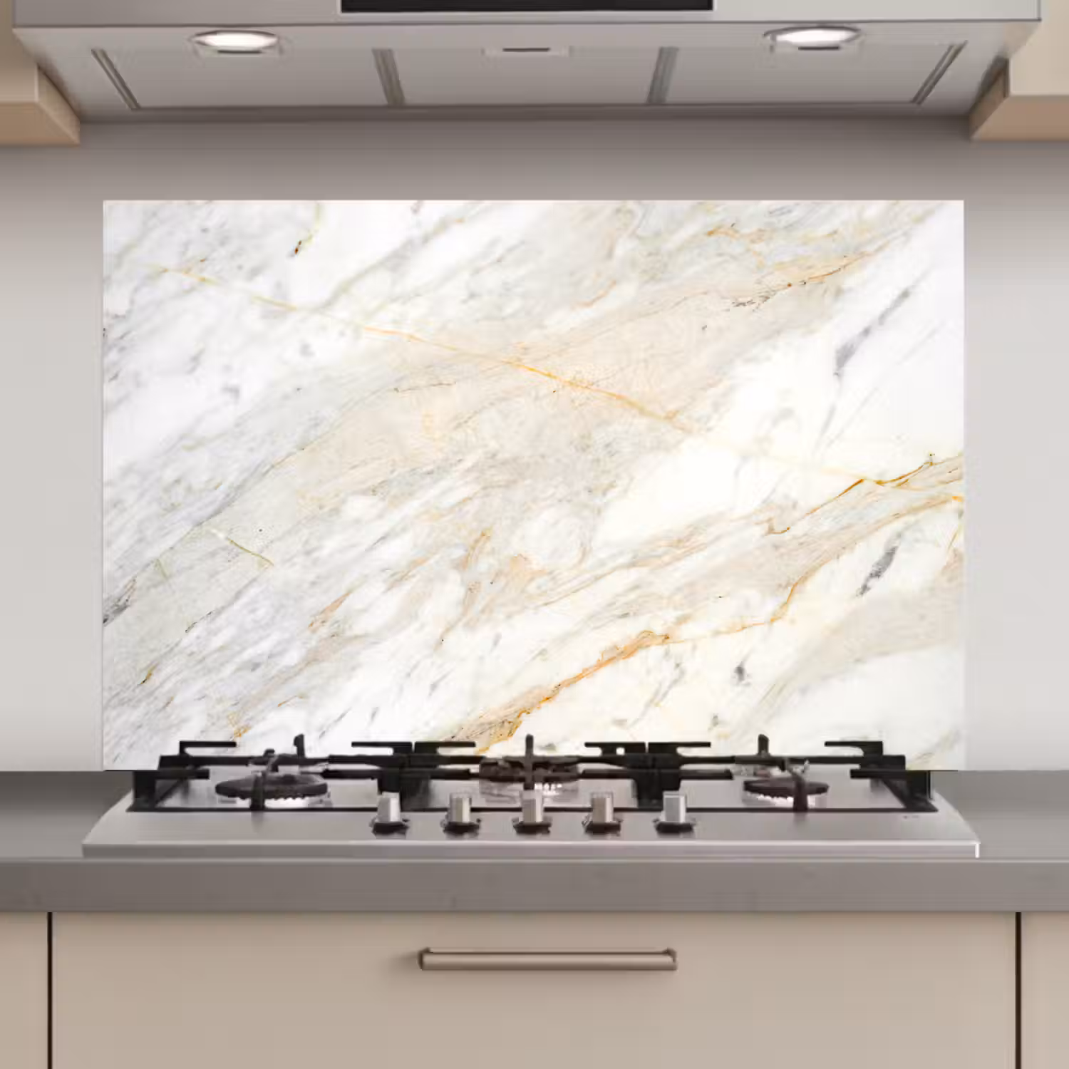 Zwart-wit foto van marmer keuken achterwand spatscherm klein -3d_website