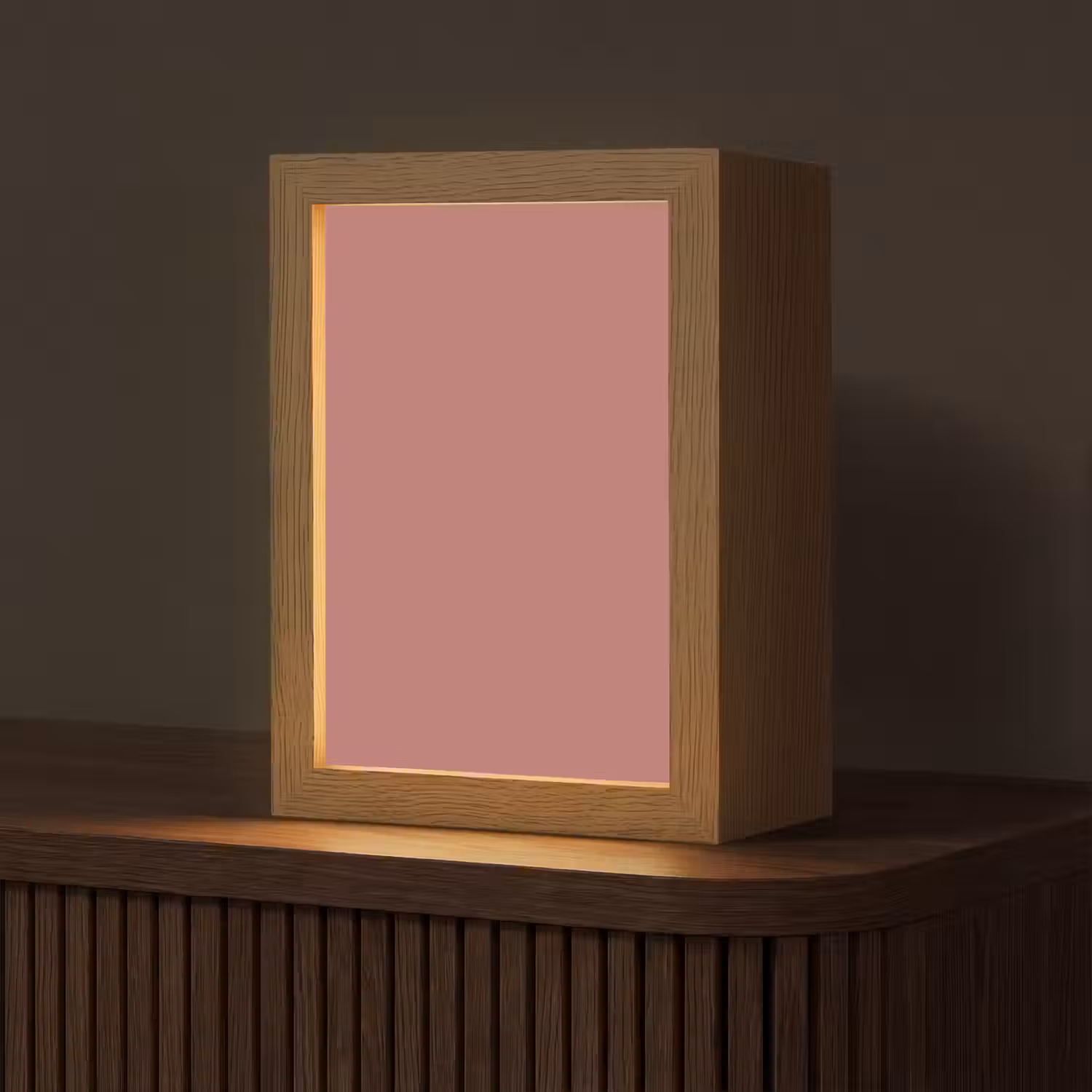 Ancient - Rose - Roze Light Box met kabel (Tafellamp) klein 925 -z3d_website