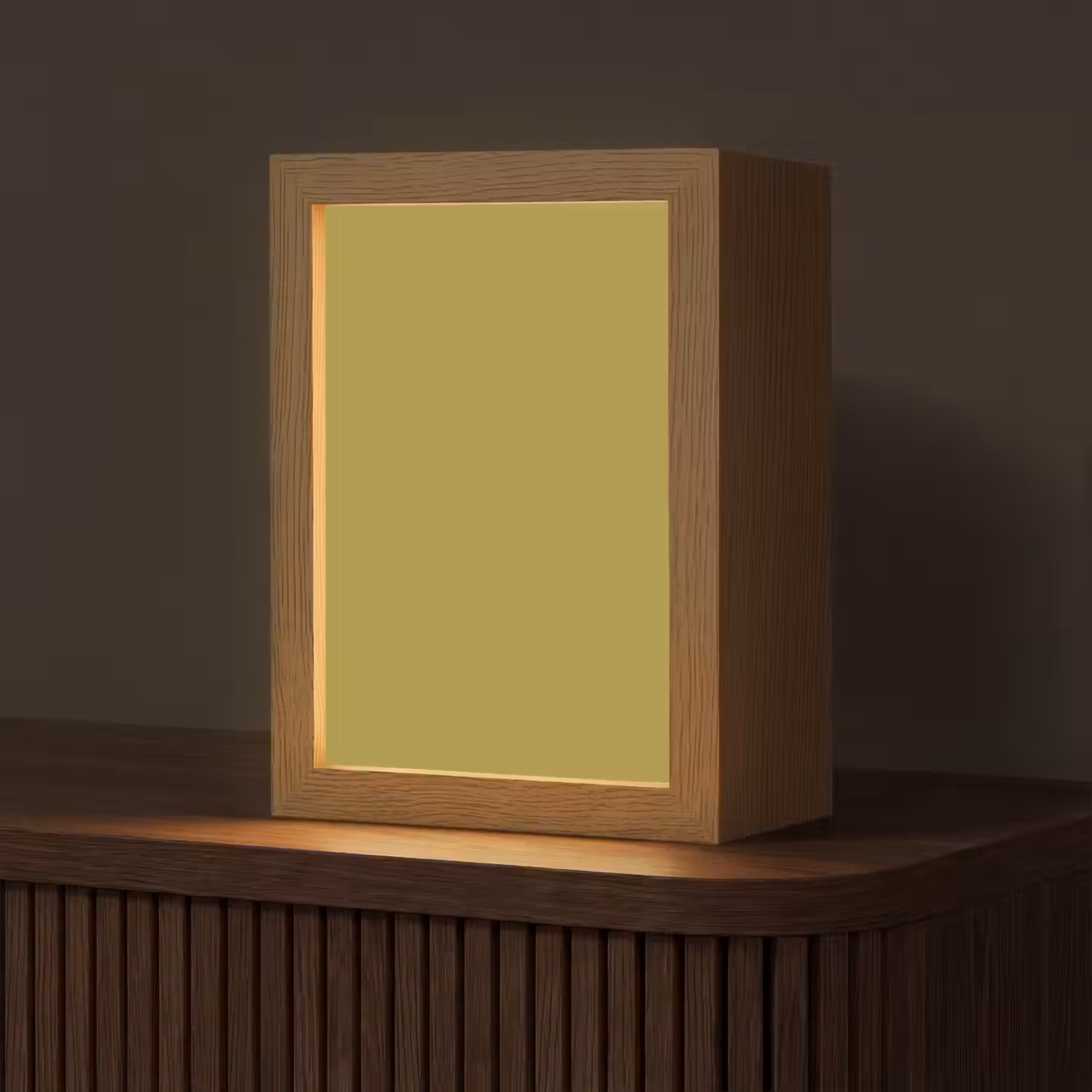 Antique - Moss - Groen Light Box met kabel (Tafellamp) klein 925 -z3d_website