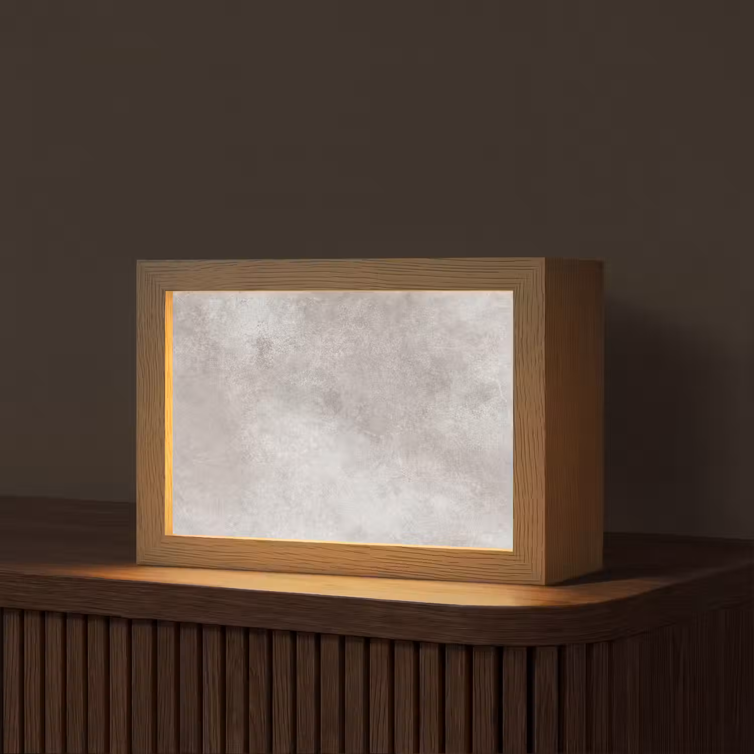 Beton - Grijs Light Box met kabel (Tafellamp) klein -z3d_website