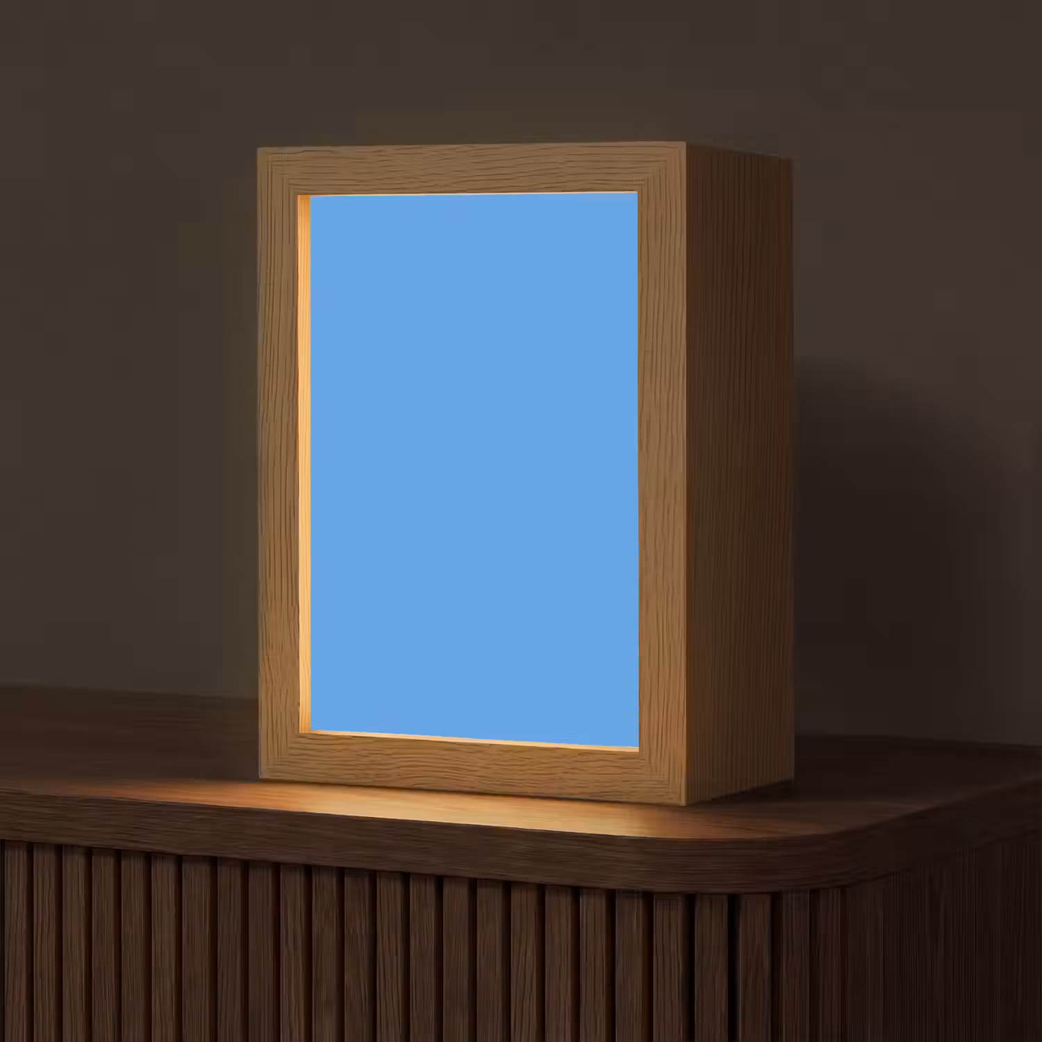 Bright - Azure - Blauw Light Box met kabel (Tafellamp) klein 925 -z3d_website