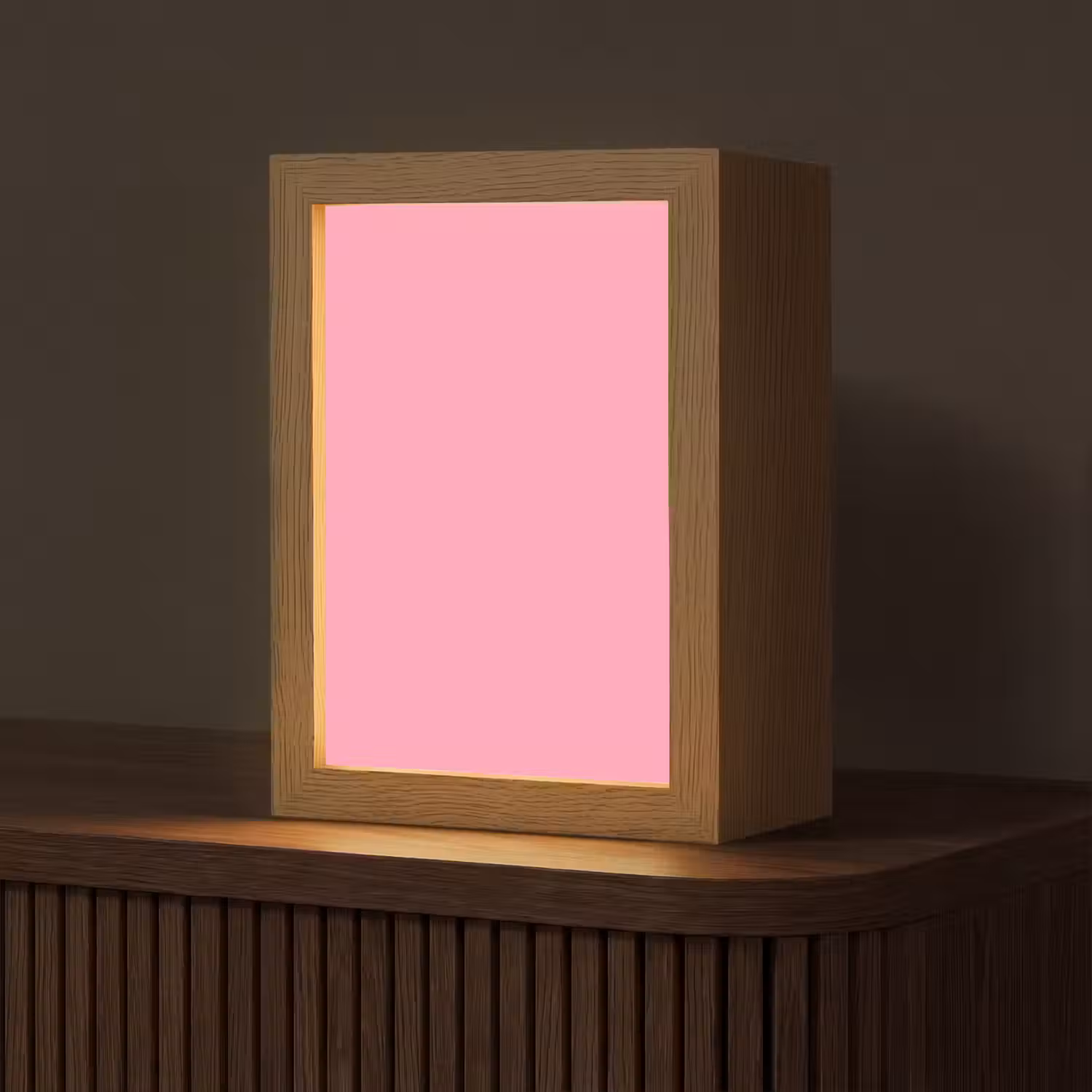 Bubblegum - Pink - Roze Light Box met kabel (Tafellamp) klein 925 -z3d_website