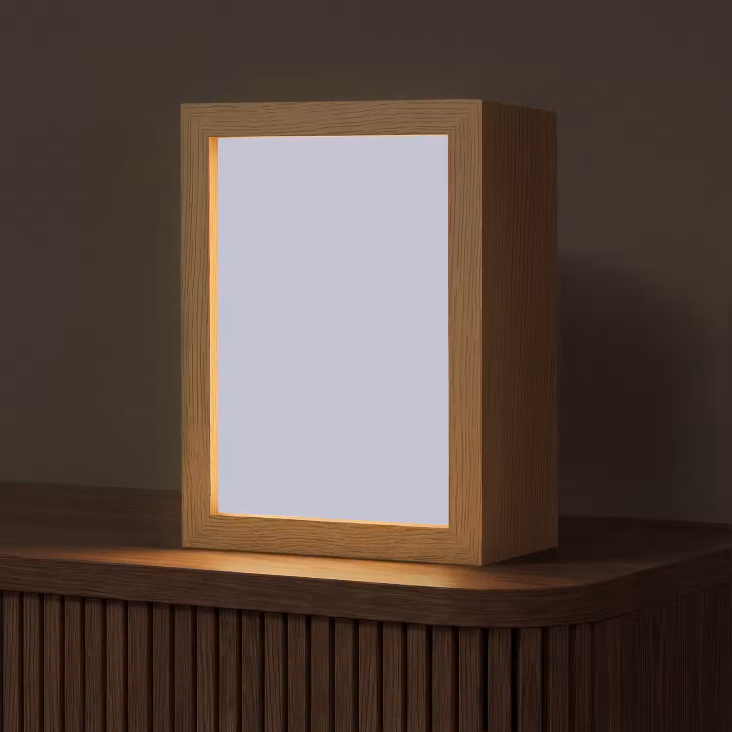 Chalky - Lavender - Paars Light Box met kabel (Tafellamp) klein 925 -z3d_website
