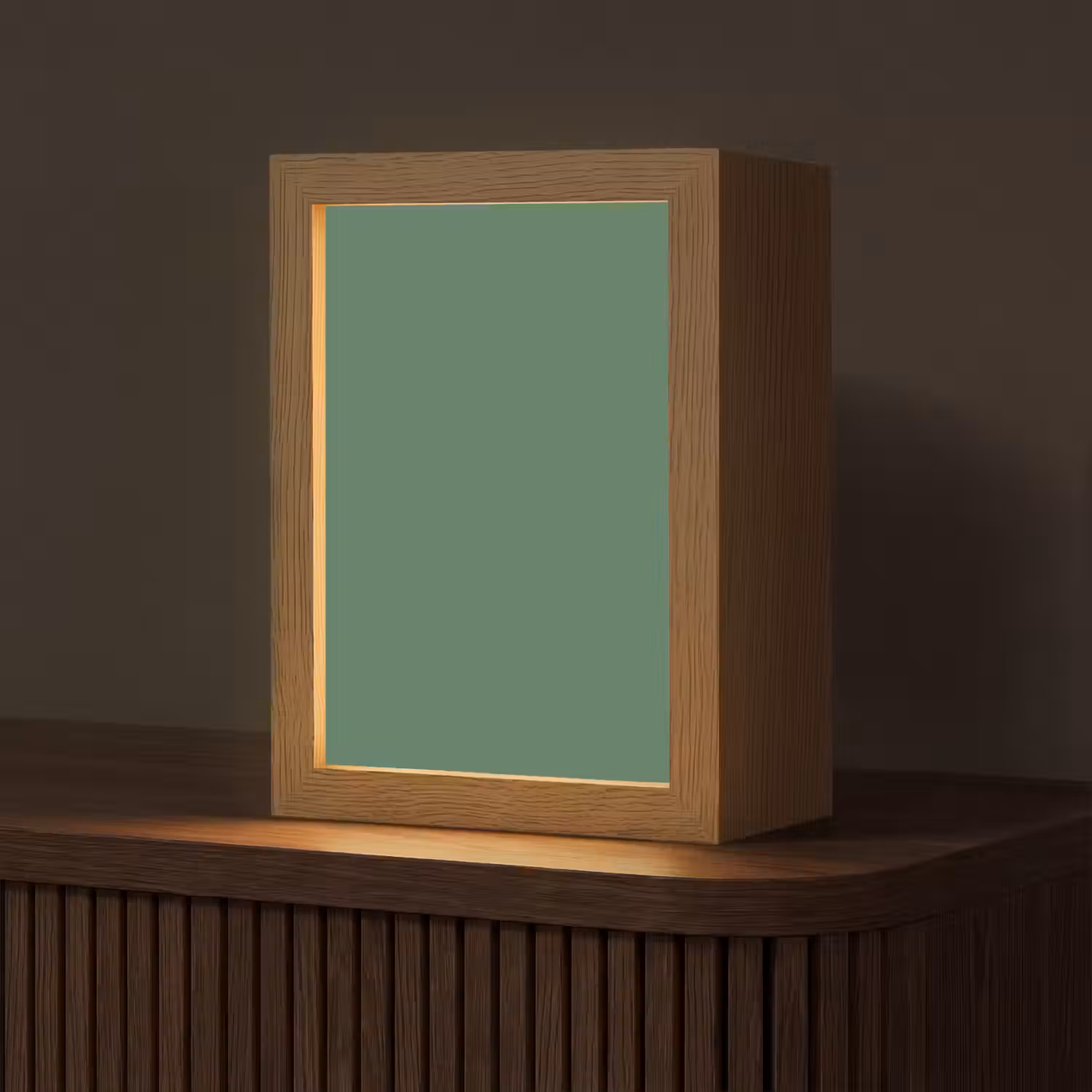 Deep - Sagewood - Groen Light Box met kabel (Tafellamp) klein 925 -z3d_website