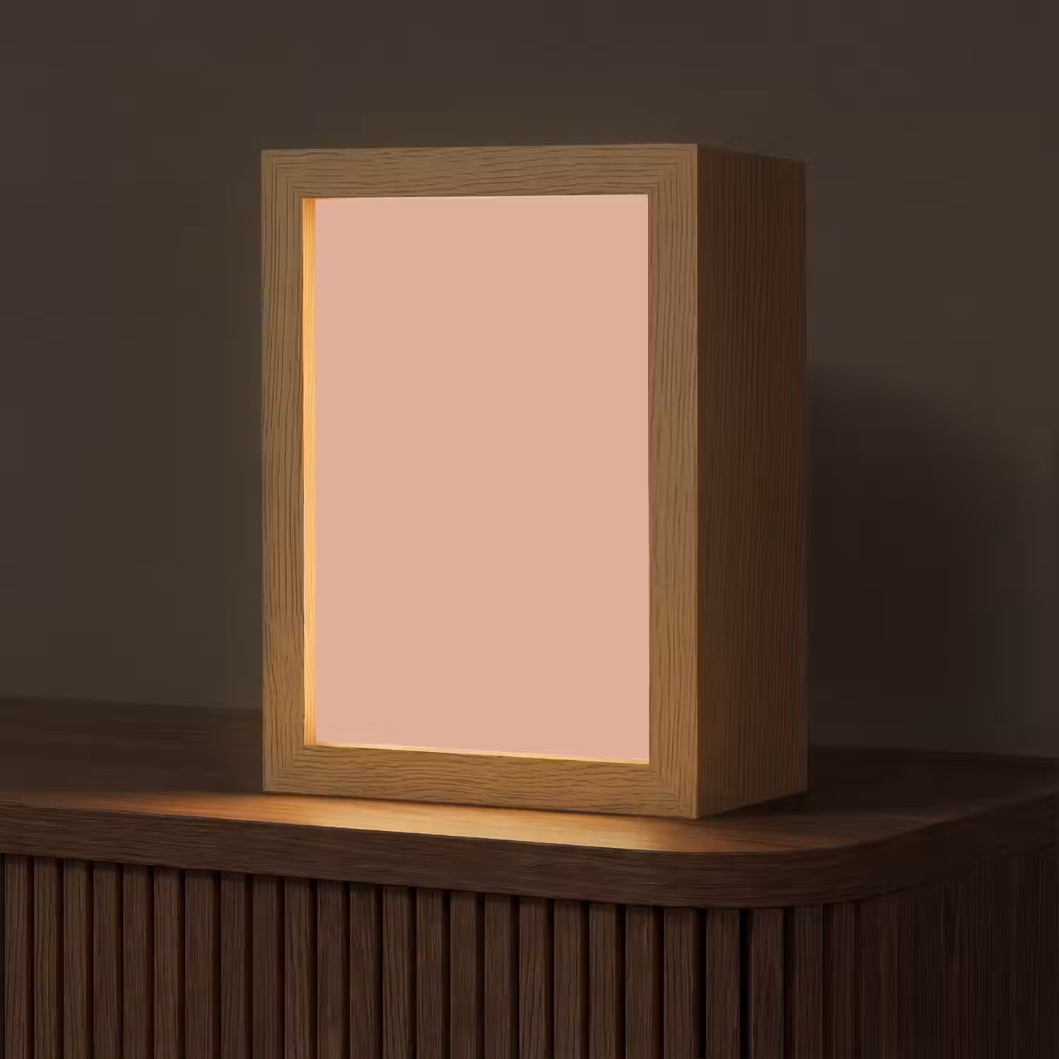 Dusty - Rose - Roze Light Box met kabel (Tafellamp) klein 925 -z3d_website