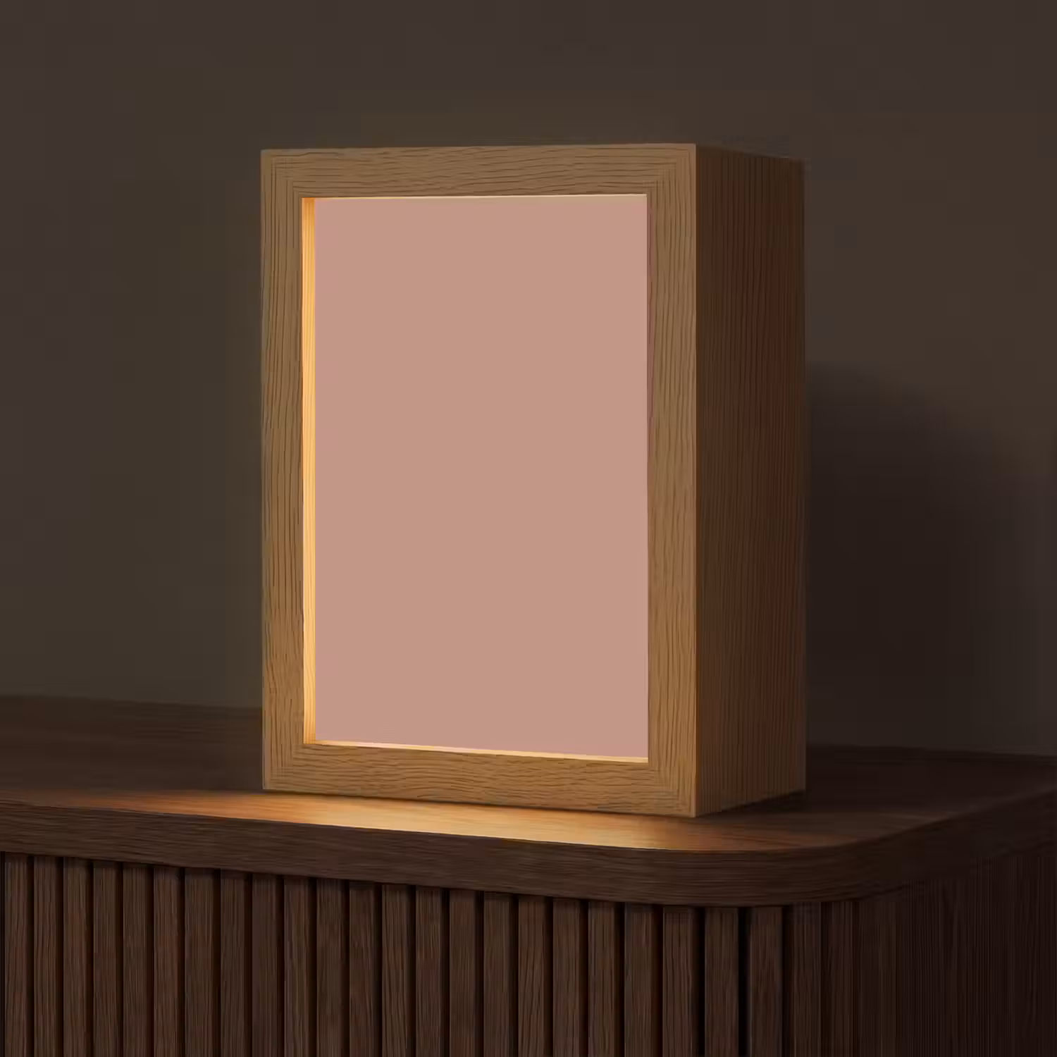 Earthy - Blusher - Roze Light Box met kabel (Tafellamp) klein 925 -z3d_website