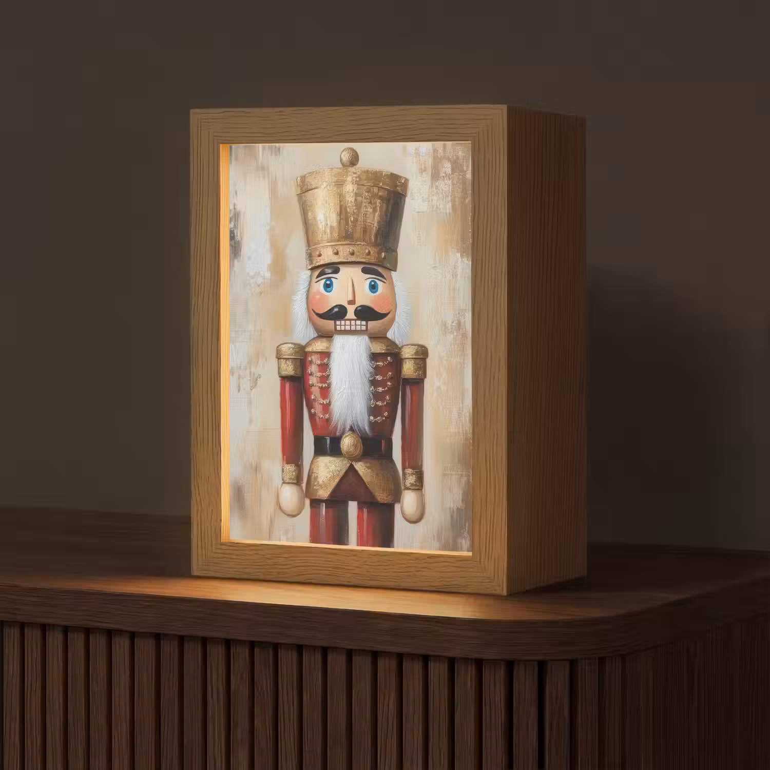 Kerst - Poppetje - Abstract Light Box met kabel (Tafellamp) klein -z3d_website