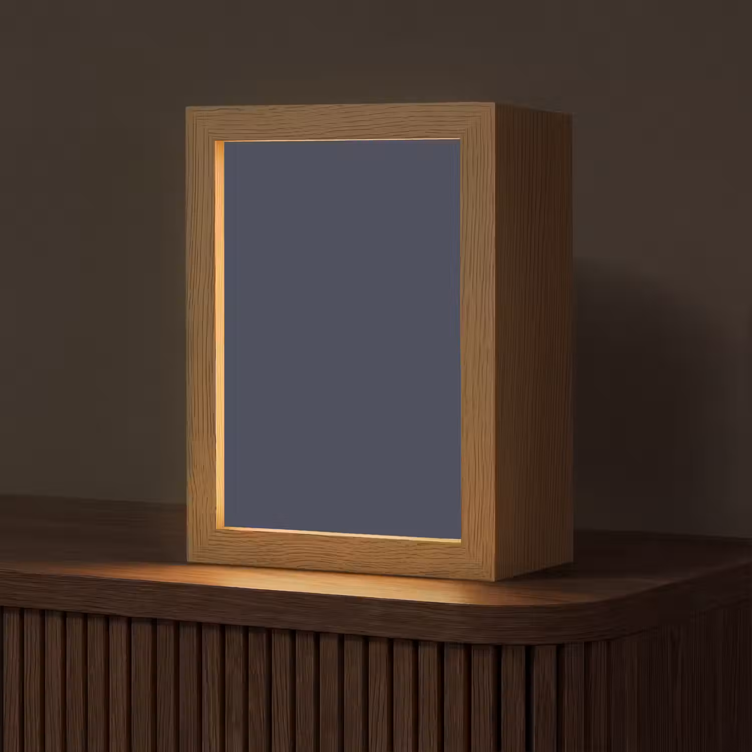 Midnight - Swing - Blauw Light Box met kabel (Tafellamp) klein 925 -z3d_website