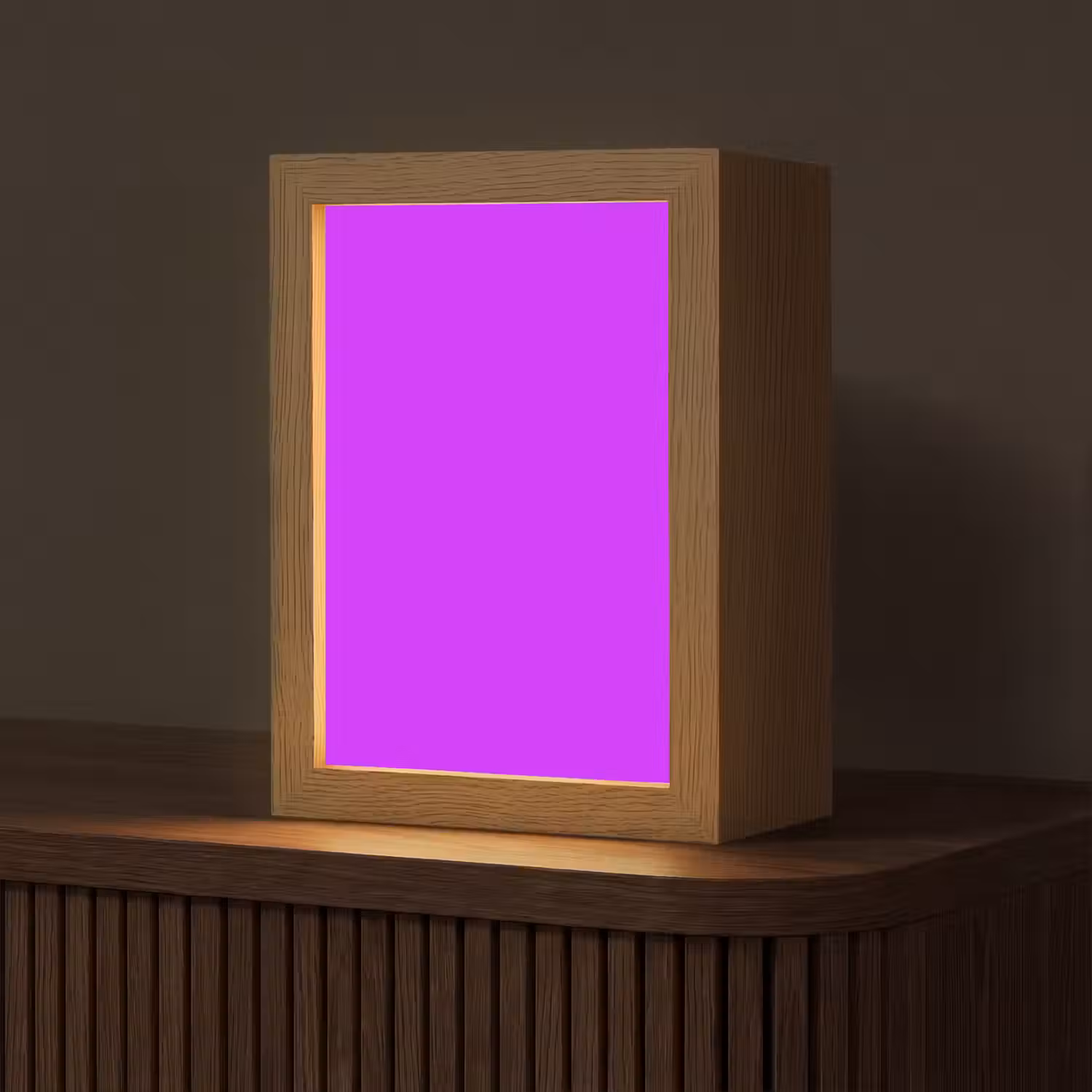 Neon - Orchid - Paars Light Box met kabel (Tafellamp) klein 925 -z3d_website