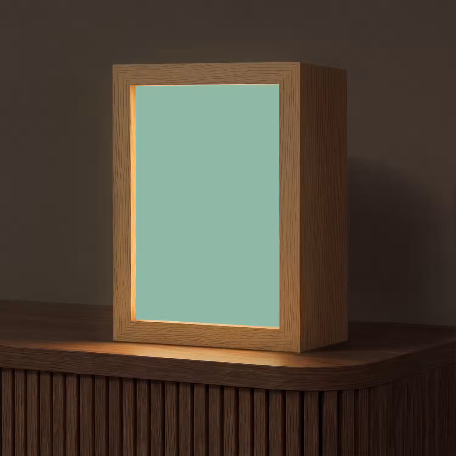 Ocean - Jade - Groen Light Box met kabel (Tafellamp) klein 925 -z3d_website