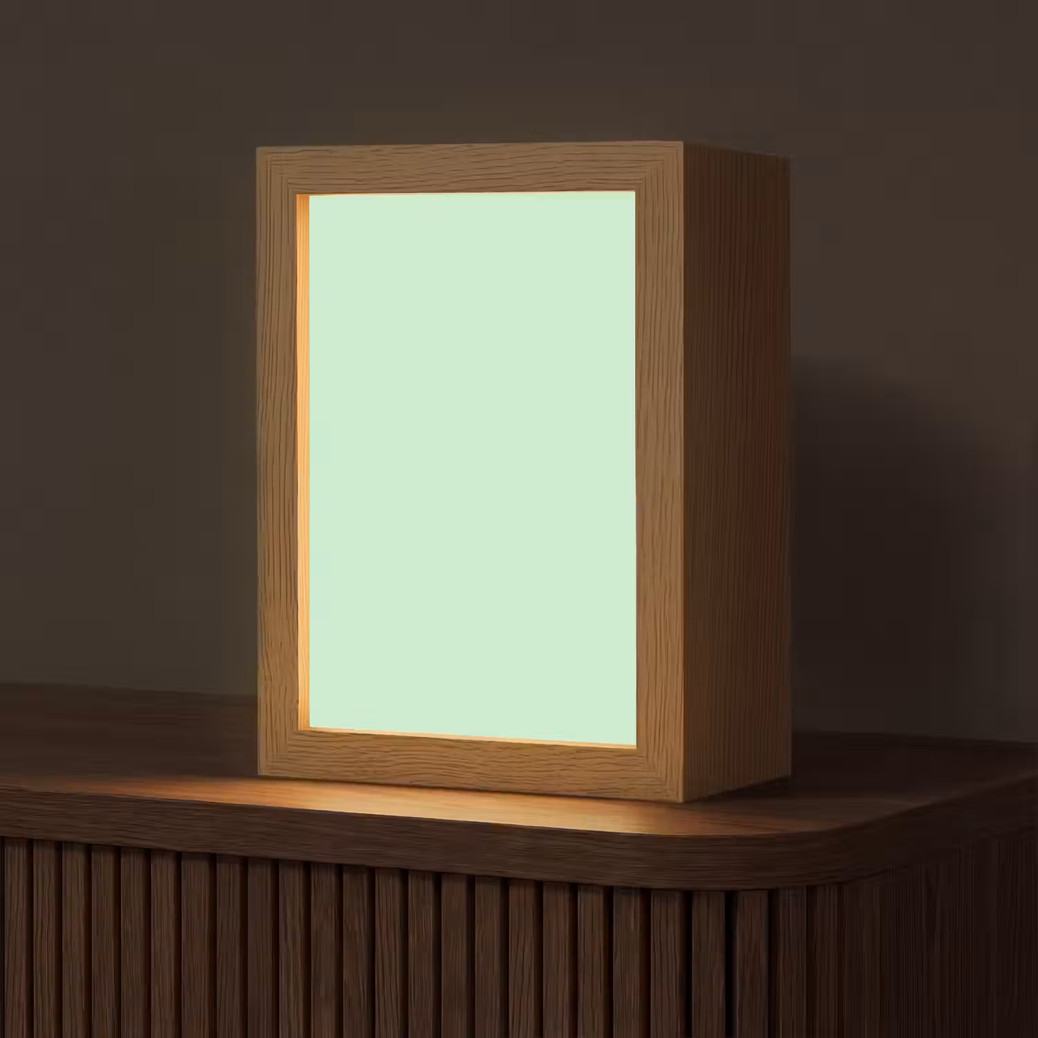 Pale - Mint - Groen Light Box met kabel (Tafellamp) klein 925 -z3d_website