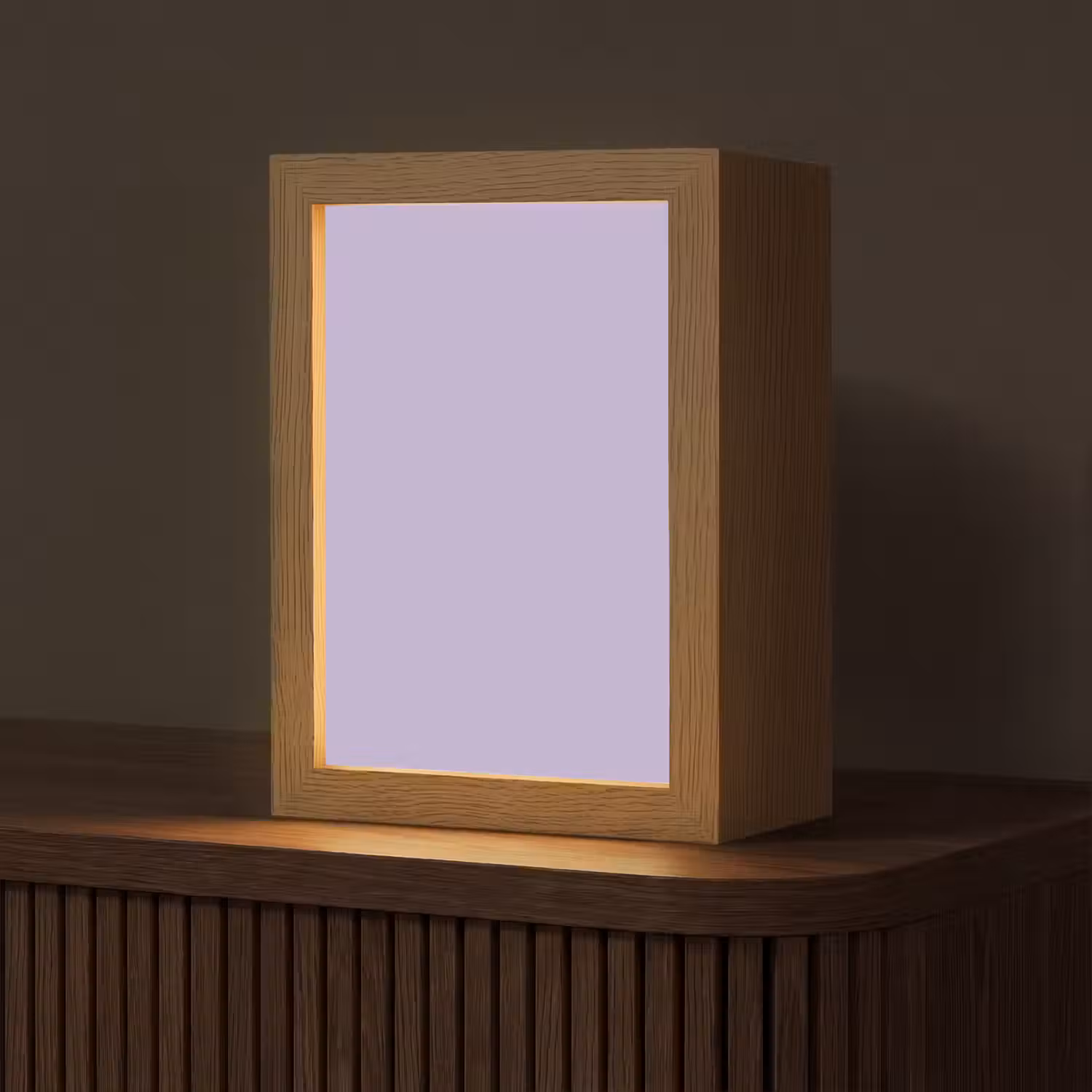 Pastel - Lilac - Paars Light Box met kabel (Tafellamp) klein 925 -z3d_website