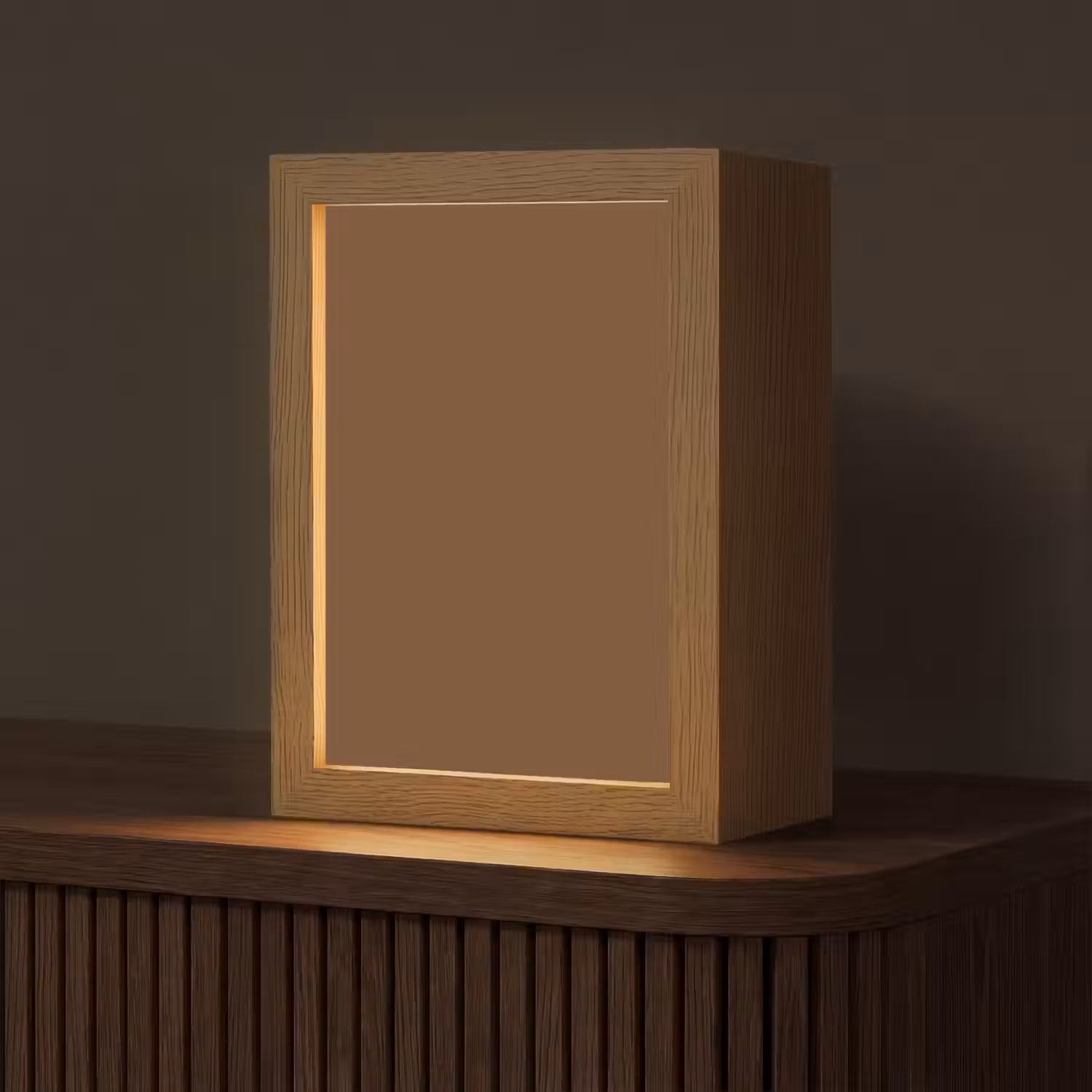 Rich - Espresso - Bruin Light Box met kabel (Tafellamp) klein 925 -z3d_website