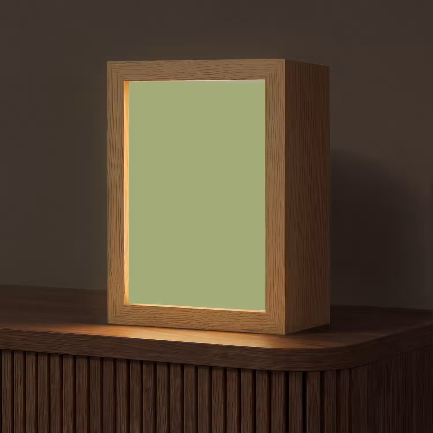 Sage - Green - Groen Light Box met kabel (Tafellamp) klein 925 -z3d_website