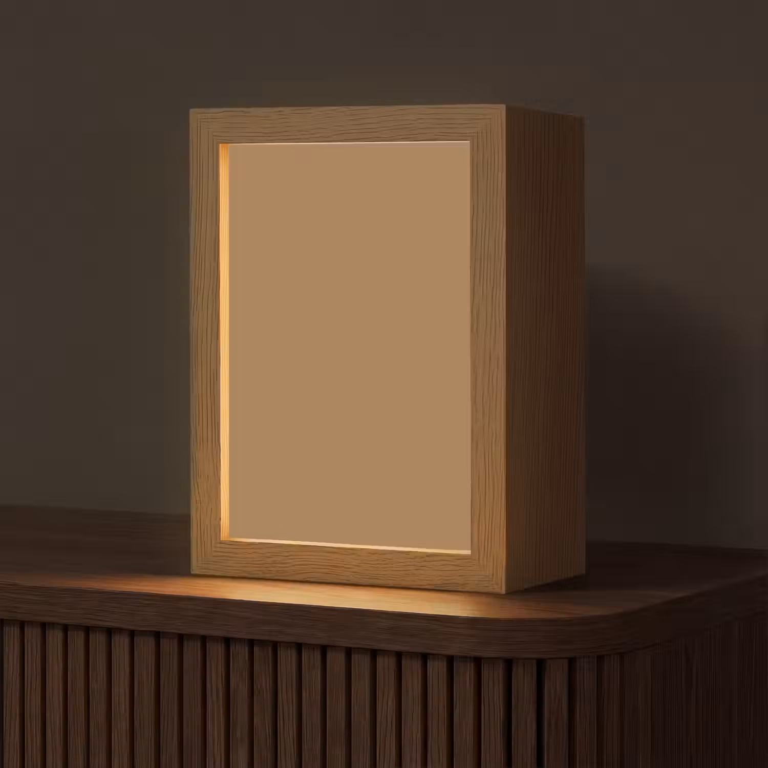 Sahara - Earth - Oranje Light Box met kabel (Tafellamp) klein 925 -z3d_website