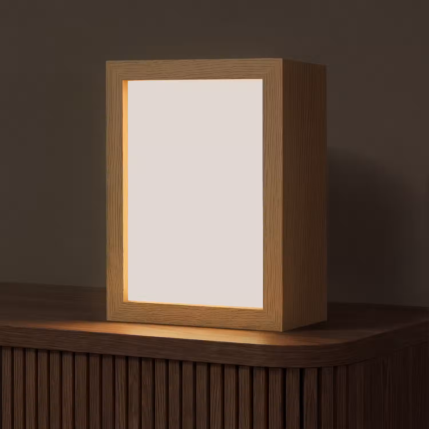 Silent - Sandstone - Grijs Light Box met kabel (Tafellamp) klein 925 -z3d_website