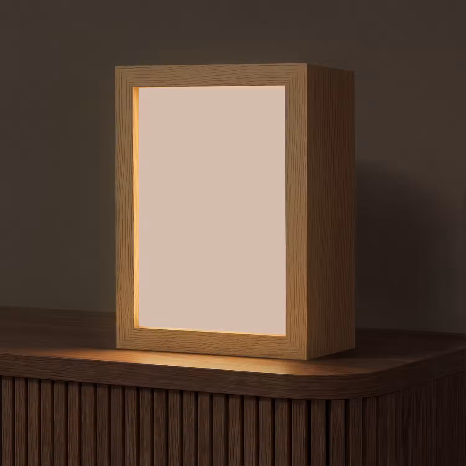 Soft - Clay - Nude Light Box met kabel (Tafellamp) klein 925 -z3d_website