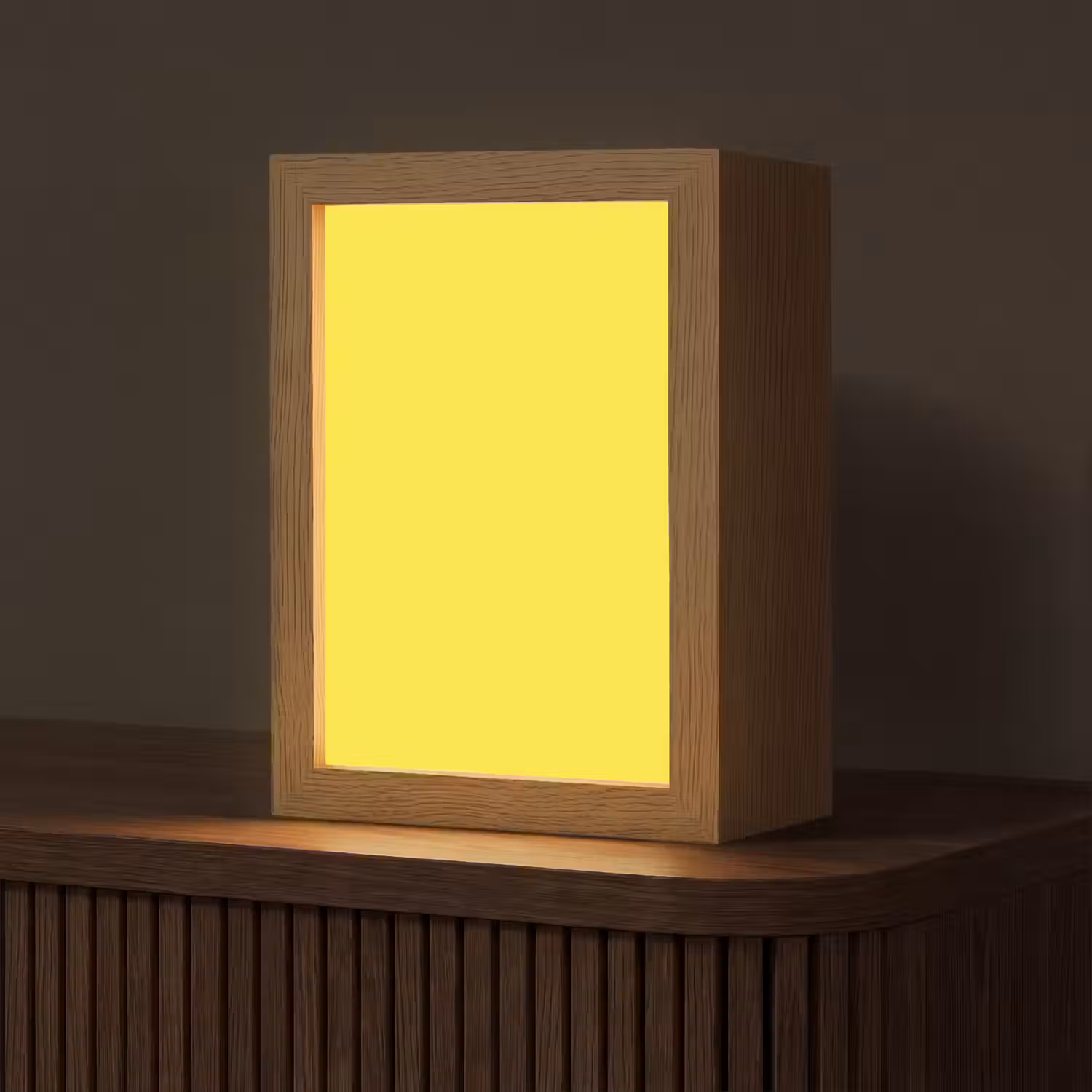 Soft - Custard - Geel Light Box met kabel (Tafellamp) klein 925 -z3d_website