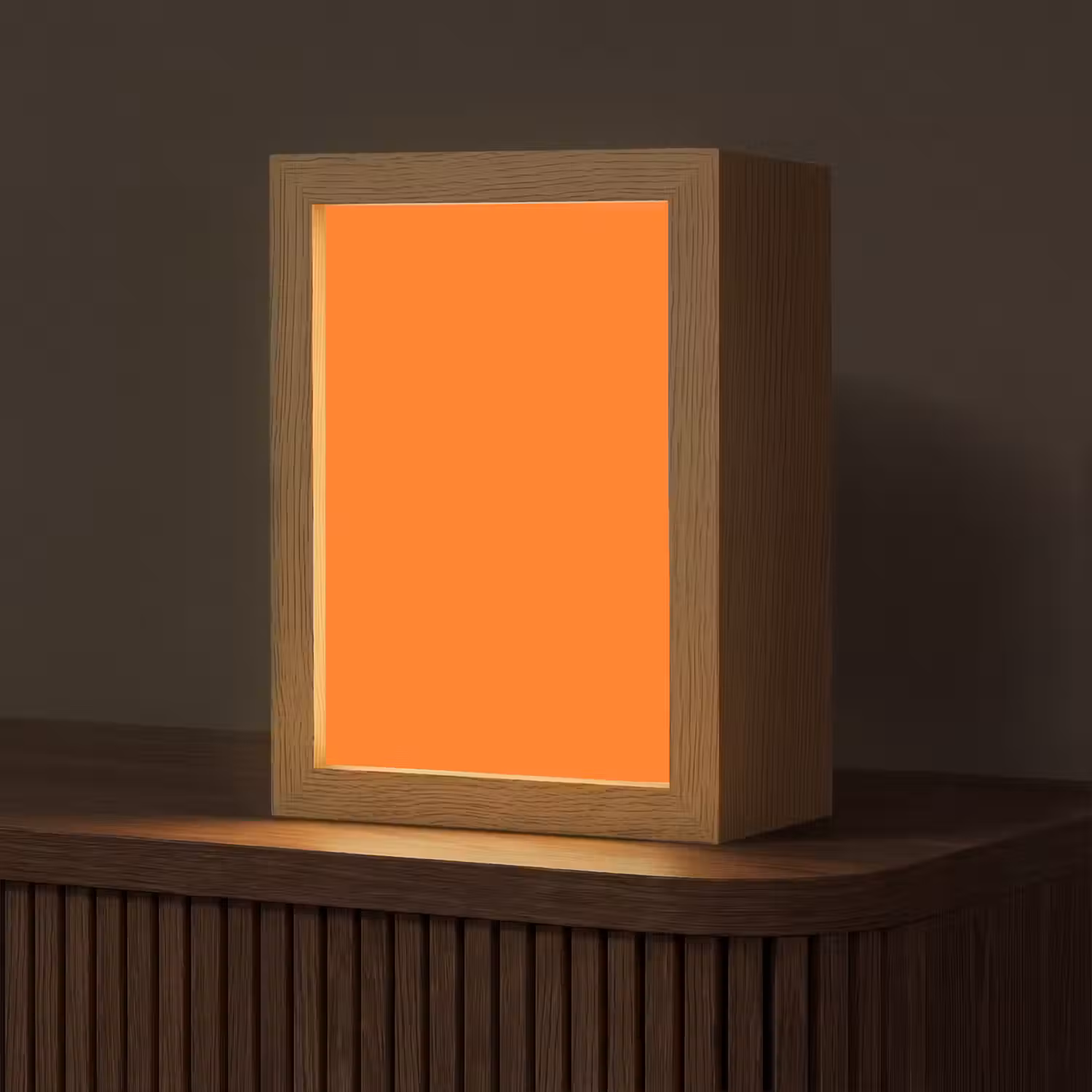Spiced - Pumpkin - Oranje Light Box met kabel (Tafellamp) klein 925 -z3d_website