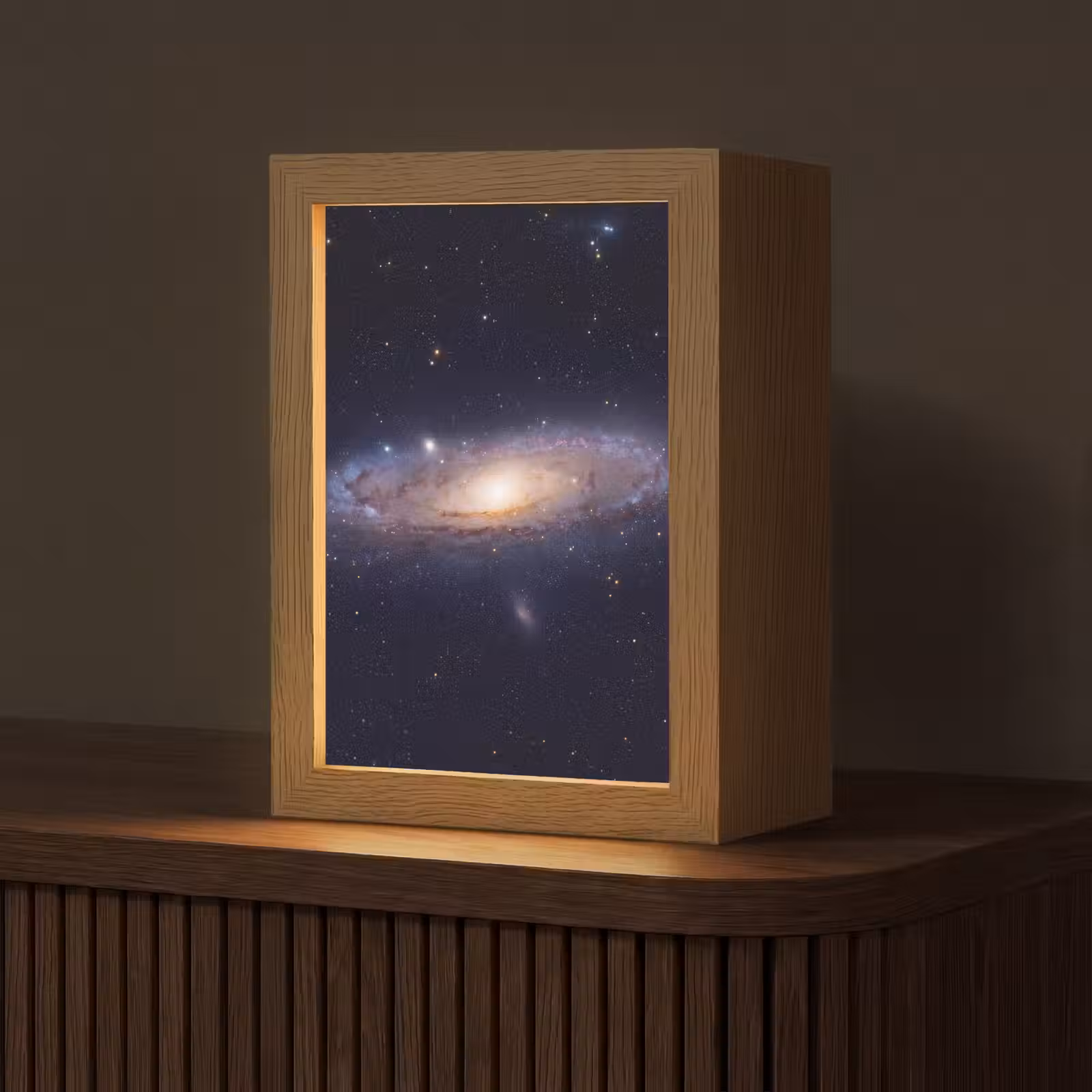 Tafellamp - Sterrenstelsel - Ruimte - Kosmos - Sterrenstelsel - Ruimte - Kosmos Light Box met kabel (Tafellamp) klein