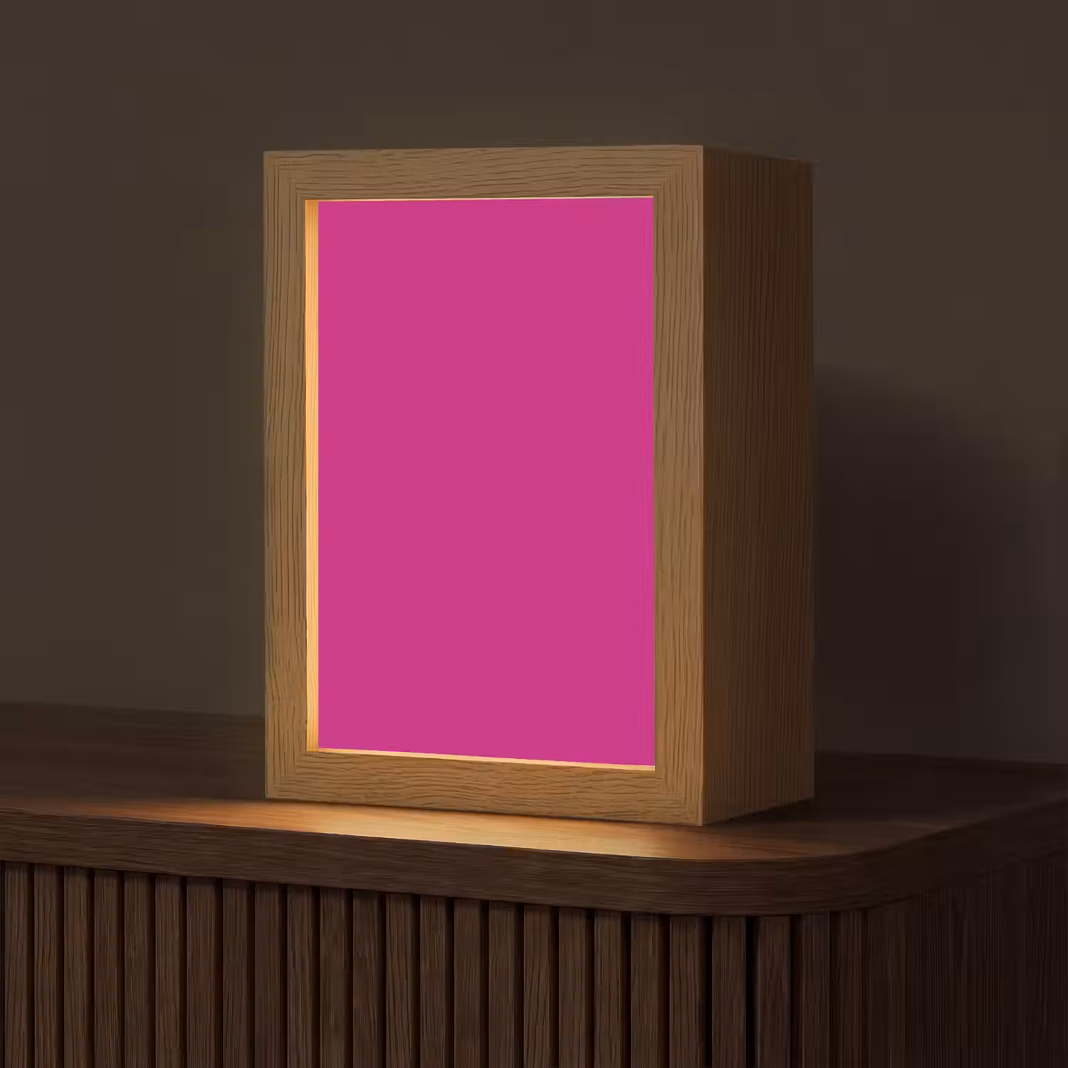 Velvet - Magenta - Roze Light Box met kabel (Tafellamp) klein 925 -z3d_website