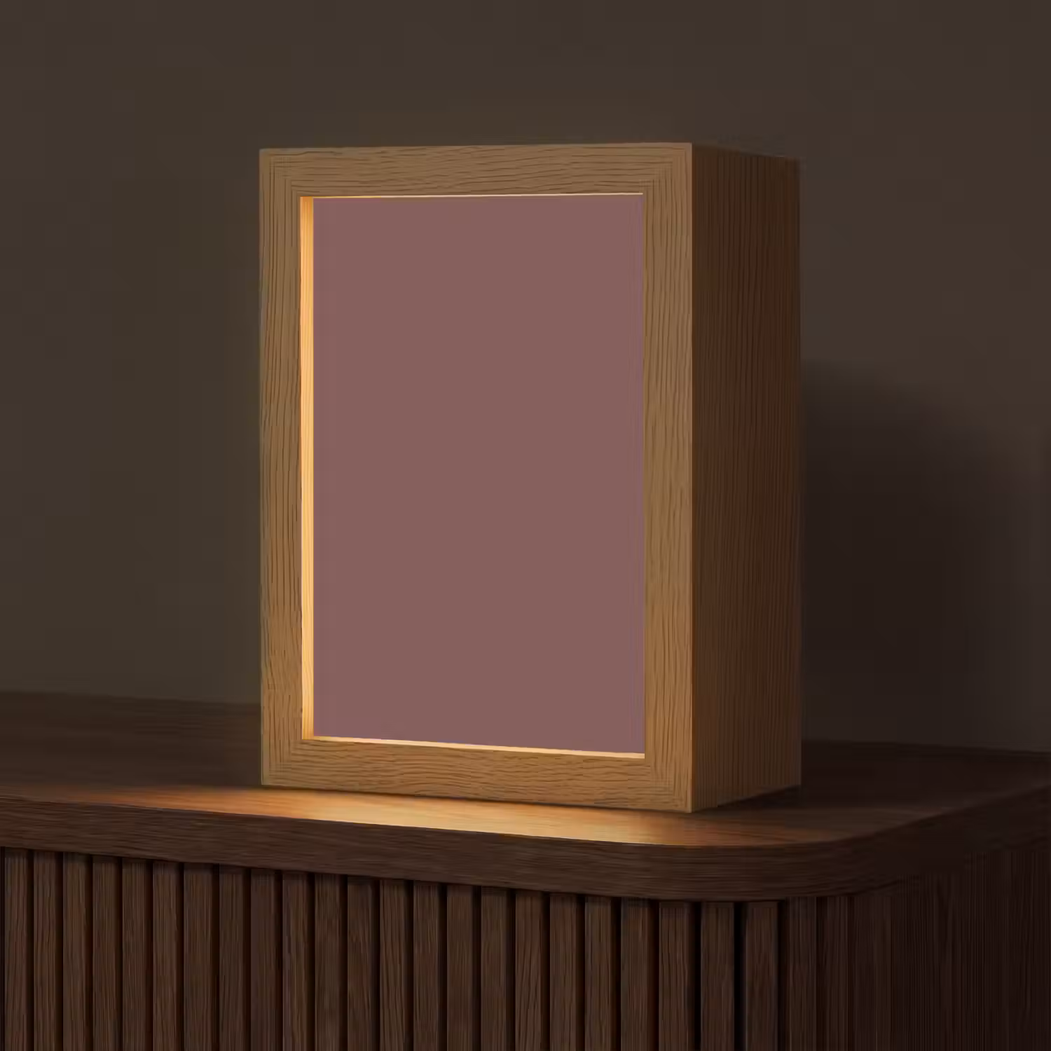 Velvet - Merlot - Rood Light Box met kabel (Tafellamp) klein 925 -z3d_website