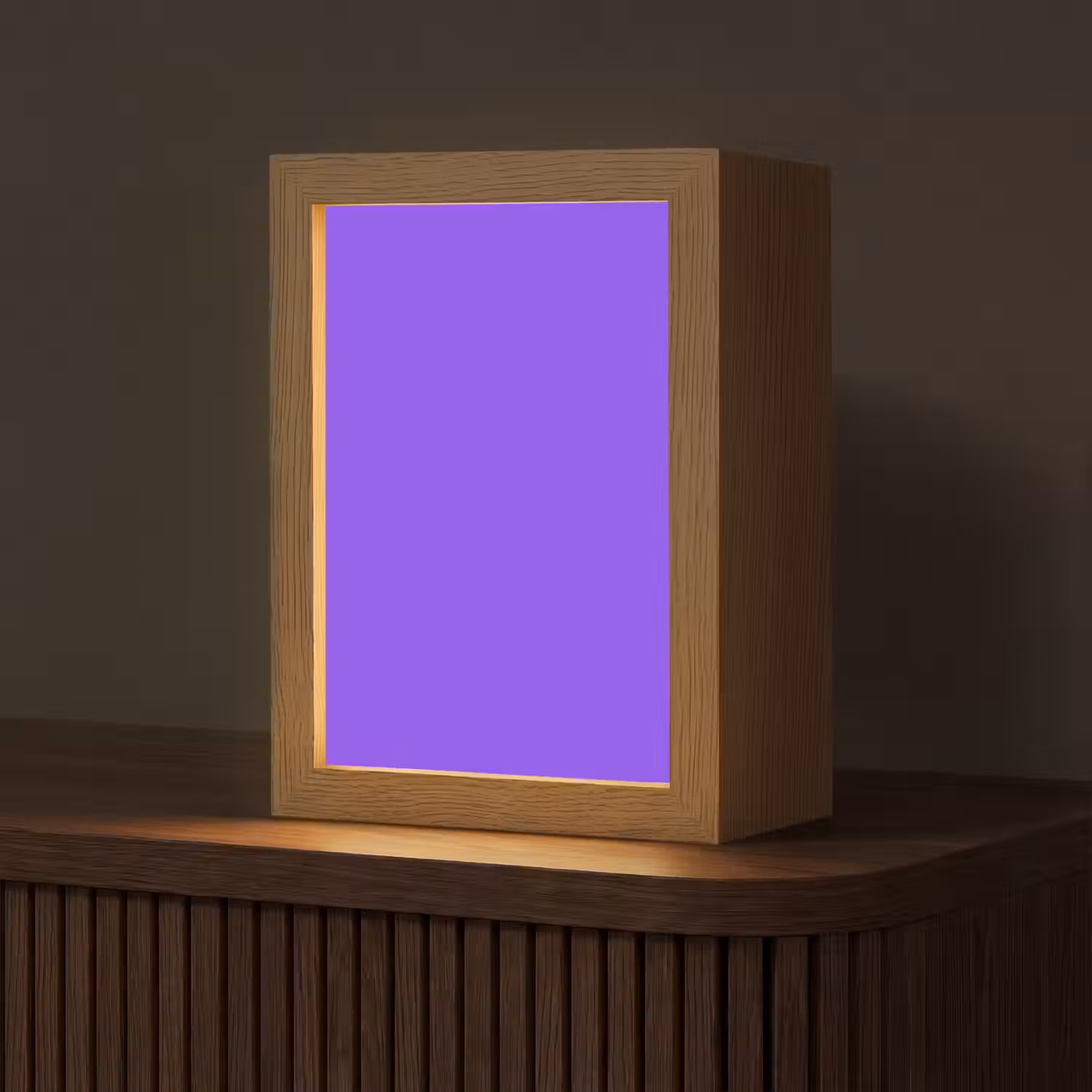 Vivid - Violet - Paars Light Box met kabel (Tafellamp) klein 925 -z3d_website