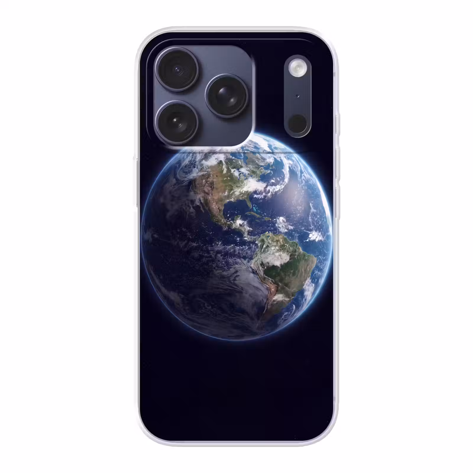 Telefoonhoesje - Aarde - Ruimte - Kosmos - Aarde - Ruimte - Kosmos Telefoonhoesje iPhone 17 Pro klein