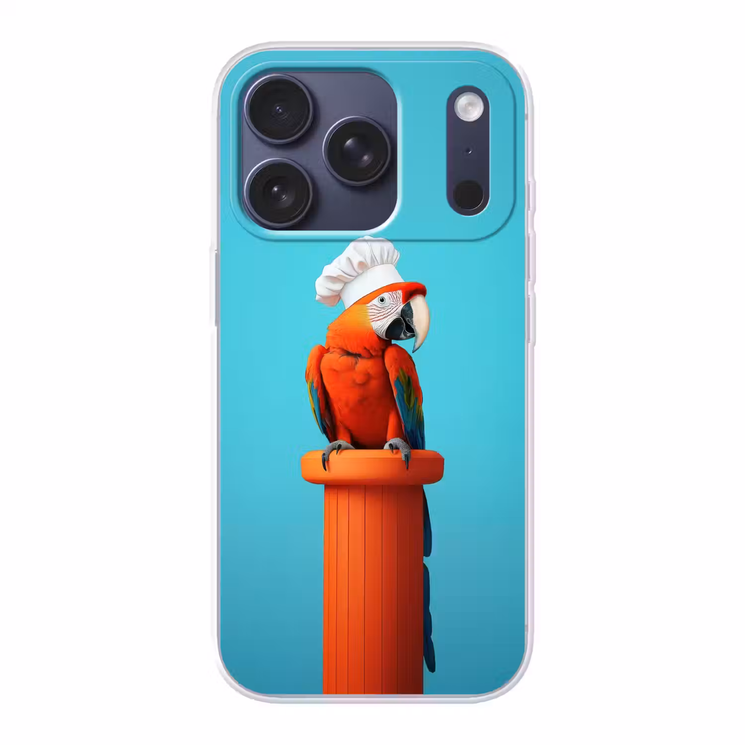 Ara - Koksmuts - Sokkel - Grappig Telefoonhoesje iPhone 17 Pro klein -3d