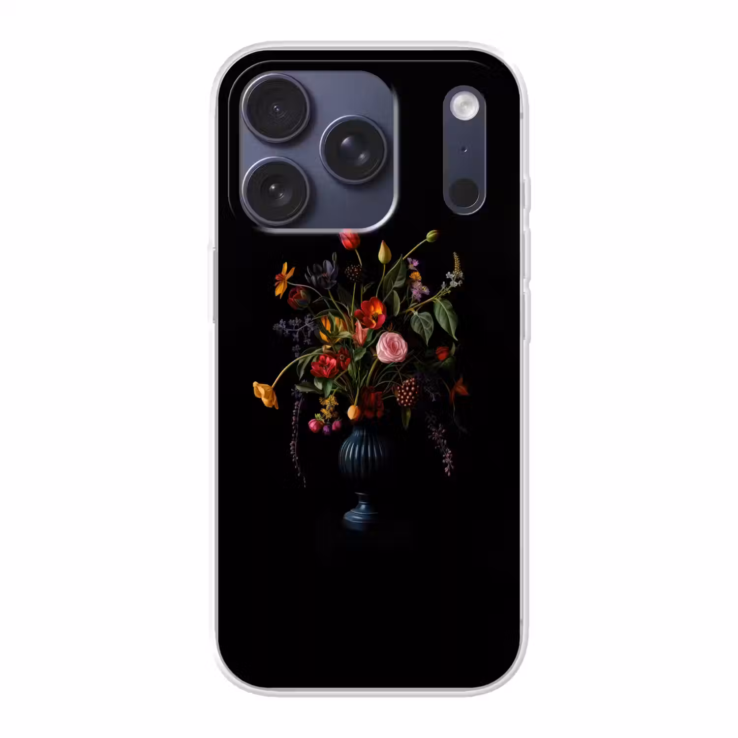 Bloemen - Bessen - Klassiek Telefoonhoesje iPhone 17 Pro klein -3d