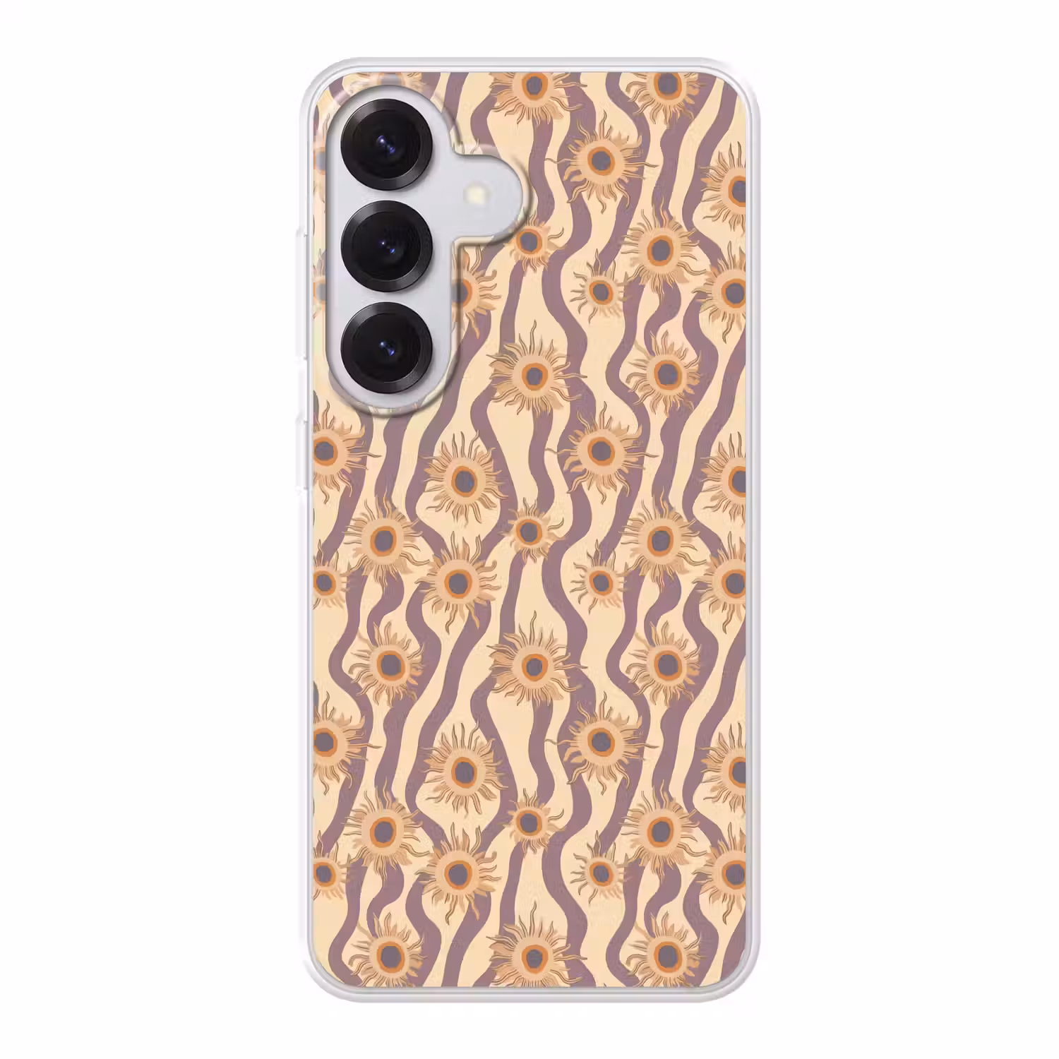 Bohemian - Vibe - Lavendelpaars Telefoonhoesje Samsung Galaxy S26 klein 975 -3d