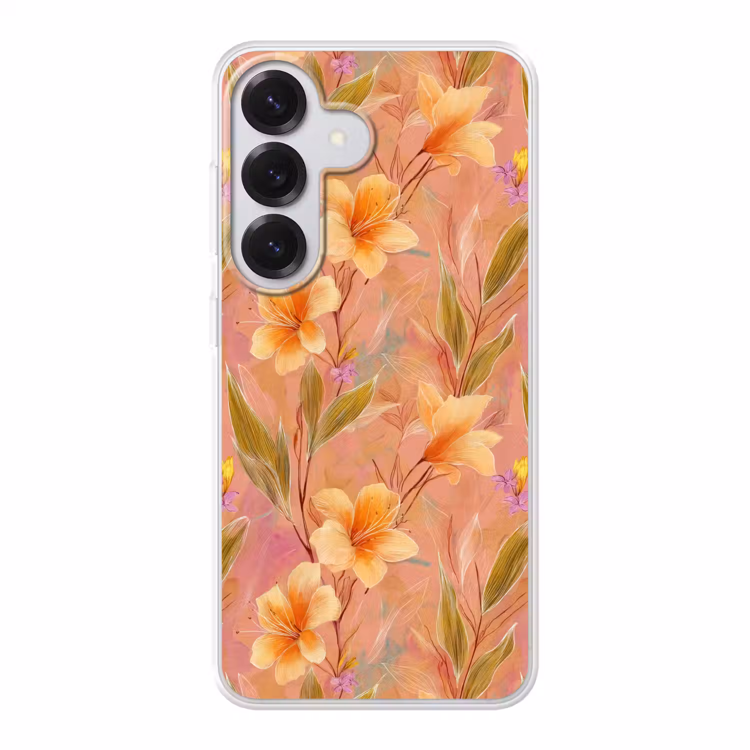 Botanisch - Bloemen - Kleurrijk Telefoonhoesje Samsung Galaxy S26 klein 975 -3d