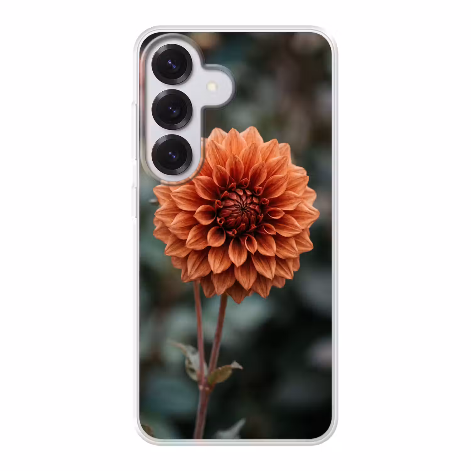 Dahlia - Bloem - Natuur - Sfeervol Telefoonhoesje Samsung Galaxy S26 klein -3d