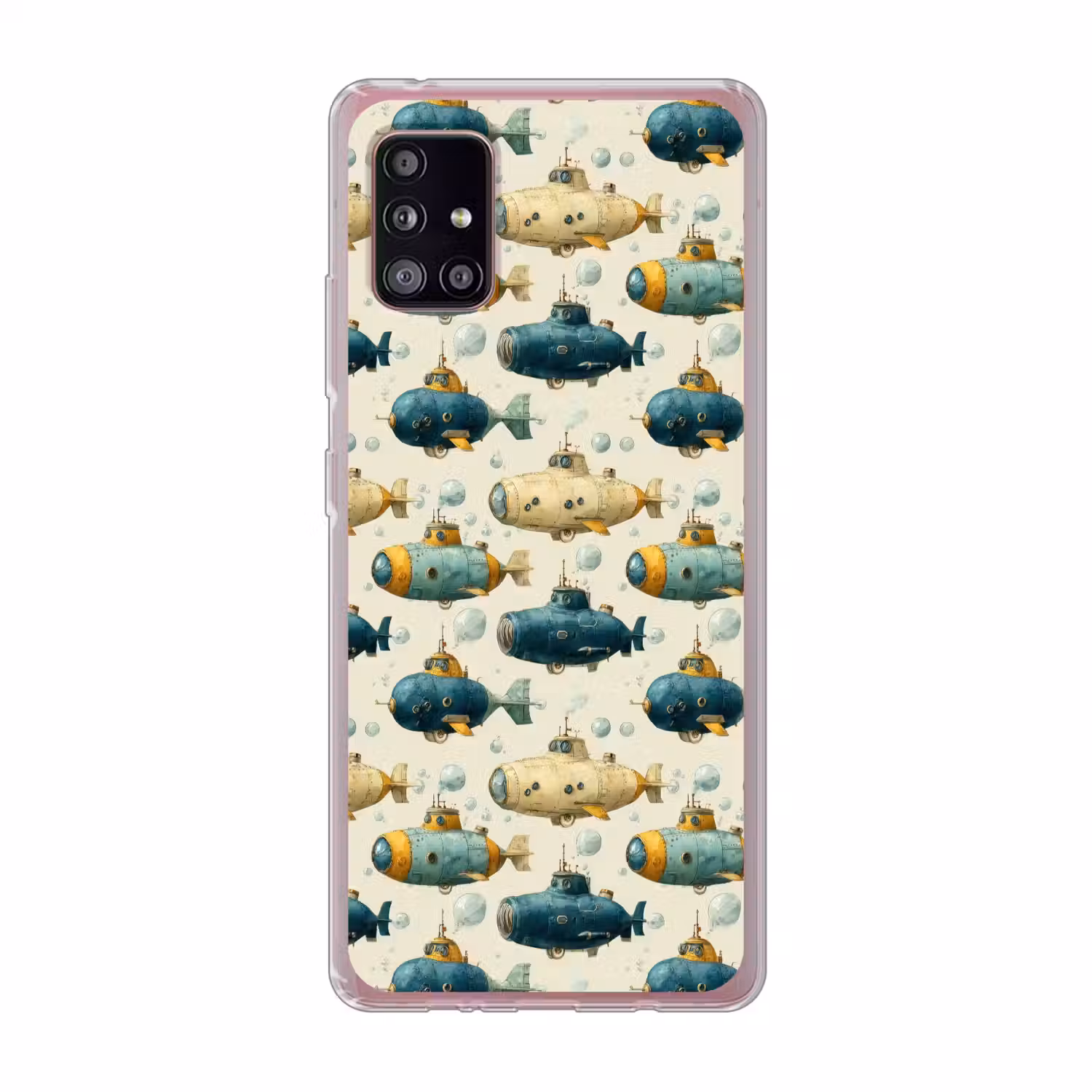 Duikboot - Fantasie - Kleurrijk Telefoonhoesje Samsung Galaxy A51 5G klein 373 -3d