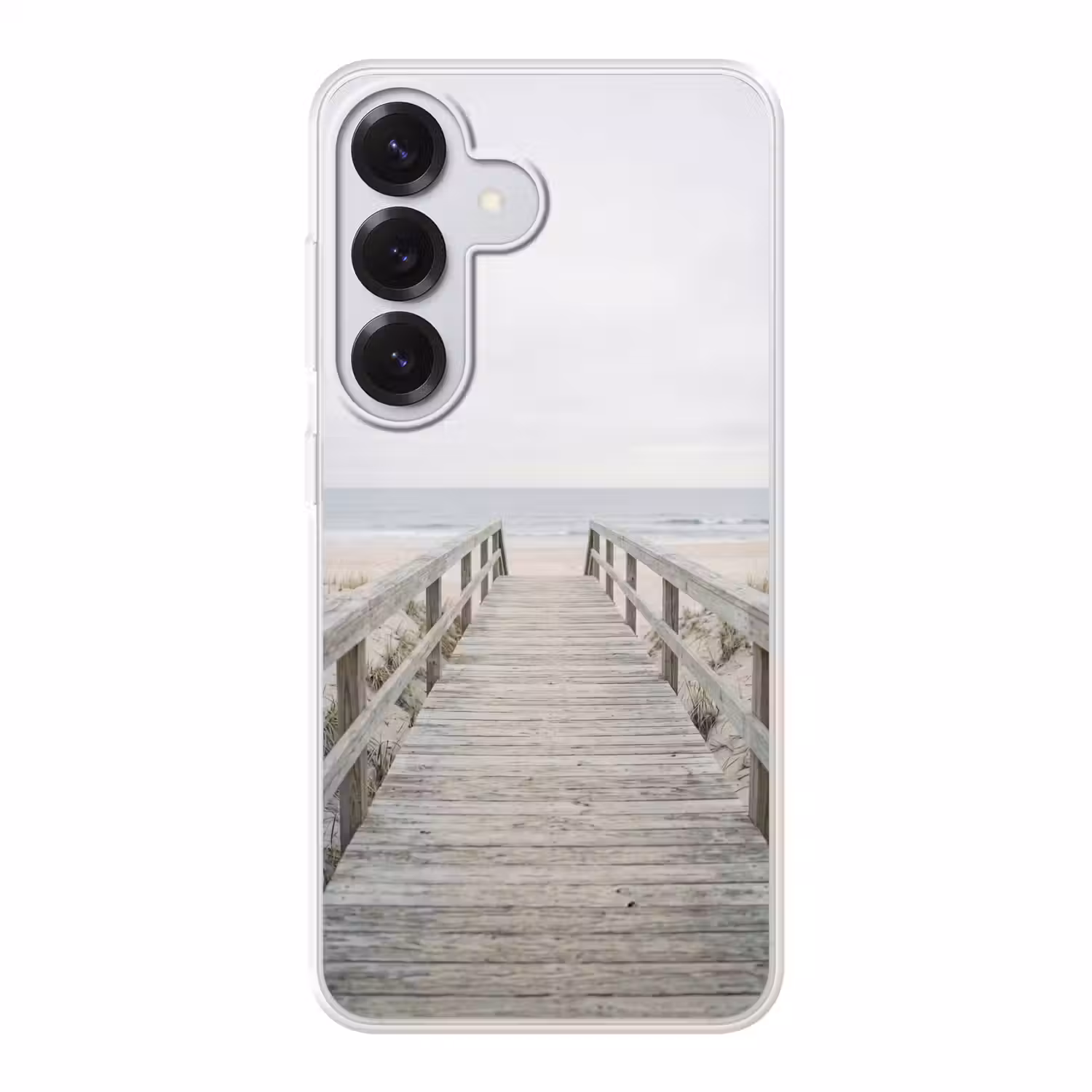 Duinen - Vlonder - Oceaan Telefoonhoesje Samsung Galaxy S26 klein -3d