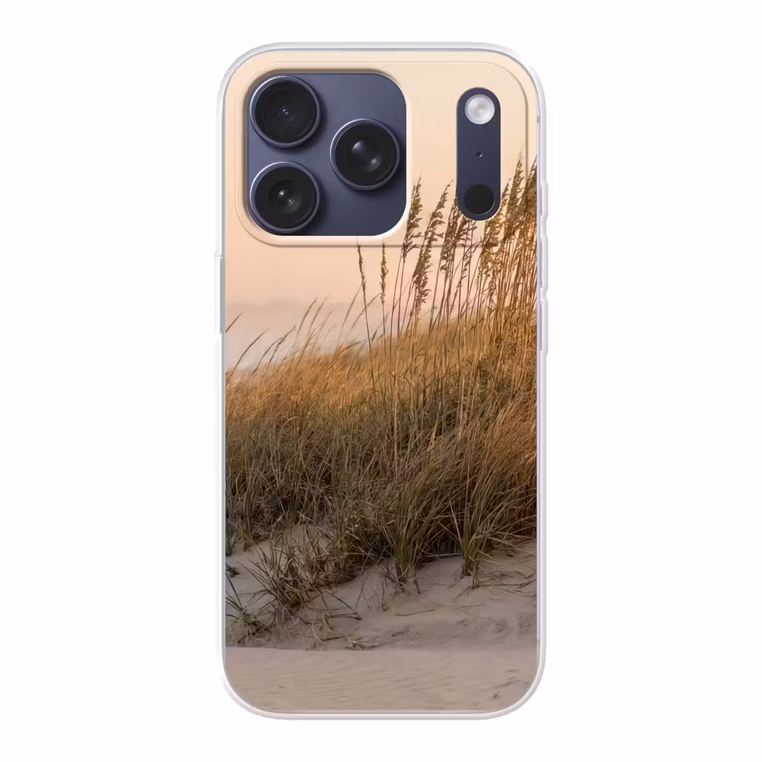 Duinlandschap - Zonsondergang - Strand Telefoonhoesje iPhone 17 Pro klein -3d