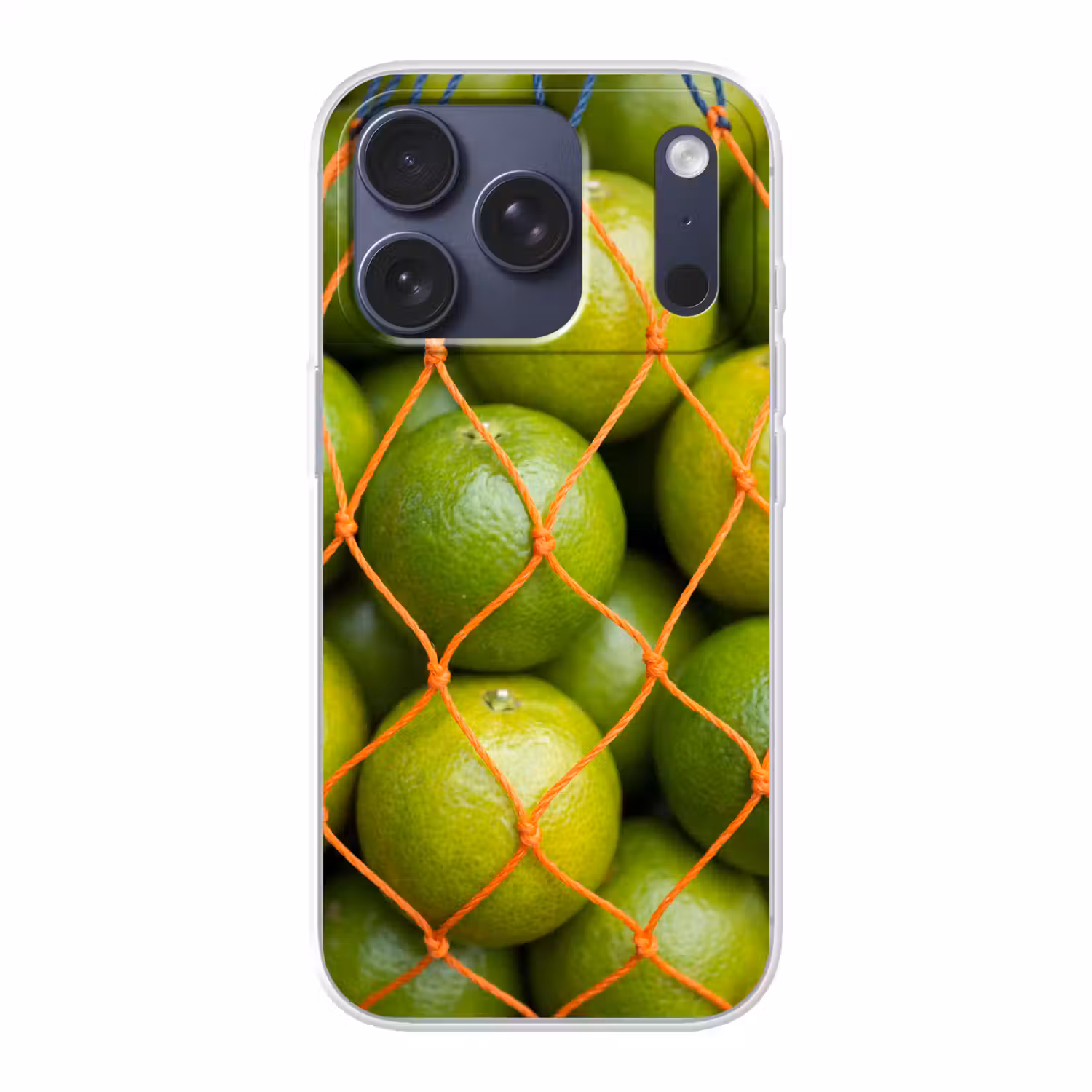 Eten - Net - Groen - Markt Telefoonhoesje iPhone 17 Pro klein -3d