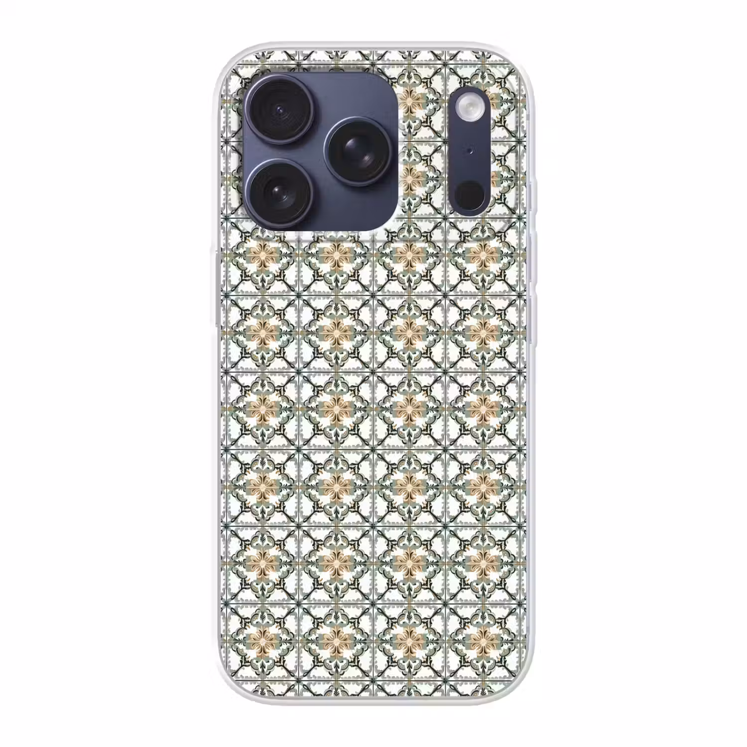 Floraal - Verweerd - Keurrijk Telefoonhoesje iPhone 17 Pro klein 878 -3d