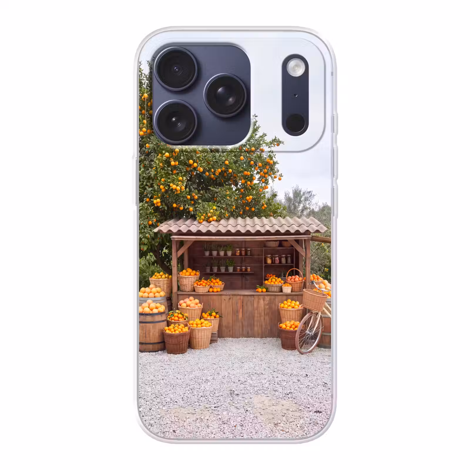 Telefoonhoesje - Fruit - Markt - Landelijk - Fruit - Markt - Landelijk Telefoonhoesje iPhone 17 Pro klein