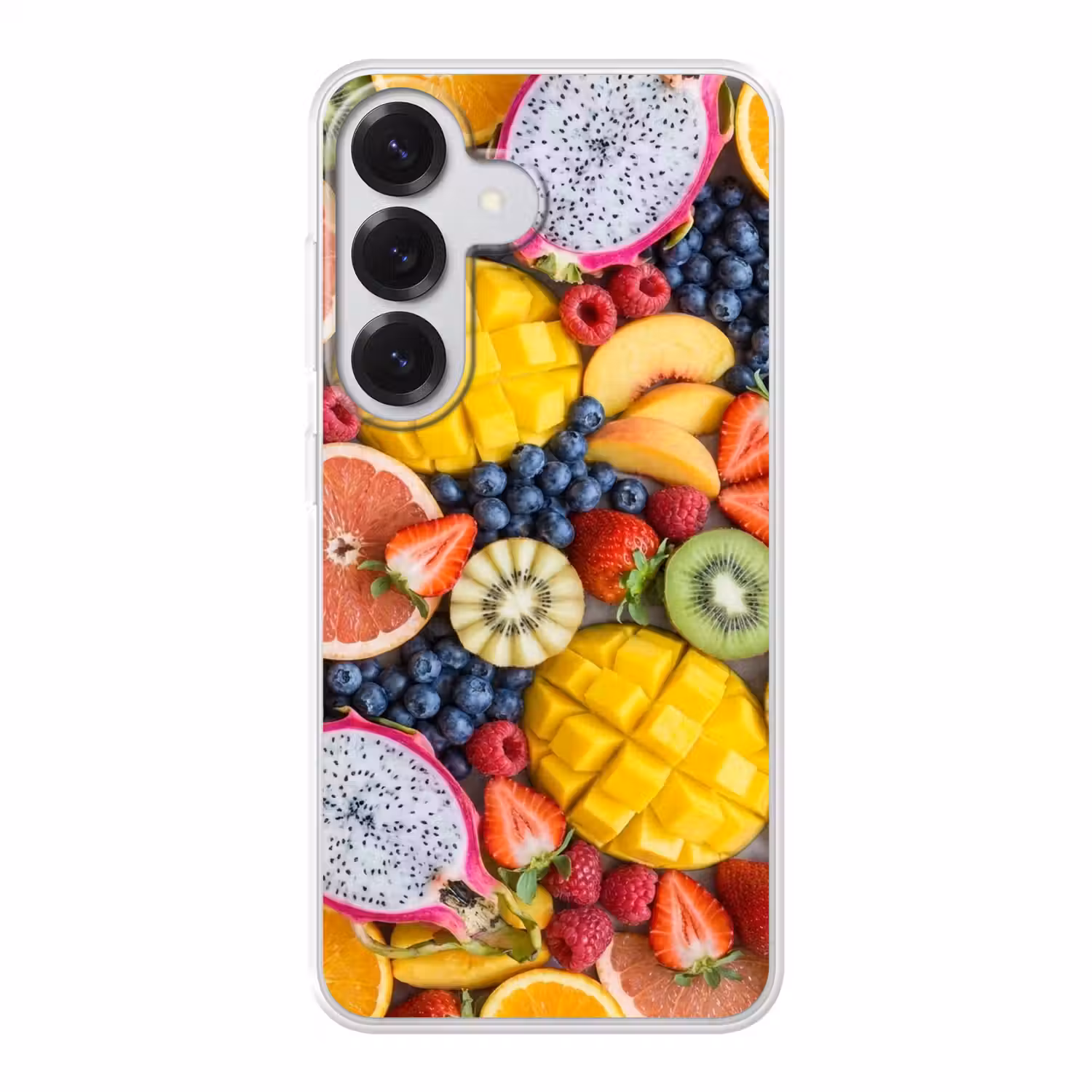 Fruit - Versneden - Kleurrijk - Eten - Gezond Telefoonhoesje Samsung Galaxy S26 klein -3d