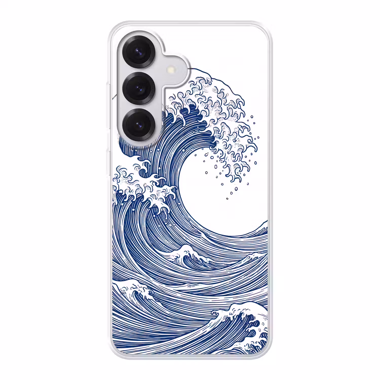 Golf - Japans - Zee - Illustratie - Blauw Telefoonhoesje Samsung Galaxy S26 klein -3d