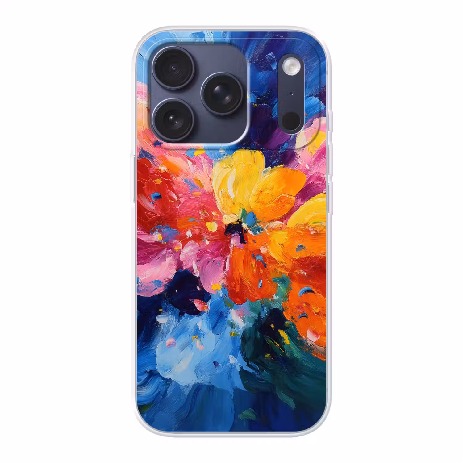 Golvend - Energie - warm Telefoonhoesje iPhone 17 Pro klein -3d