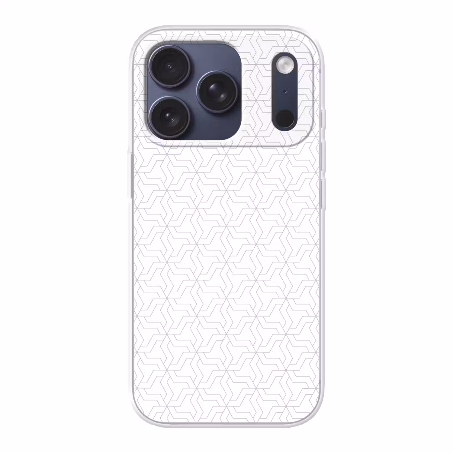 Grafisch - Patroon - Modern Telefoonhoesje iPhone 17 Pro klein 878 -3d