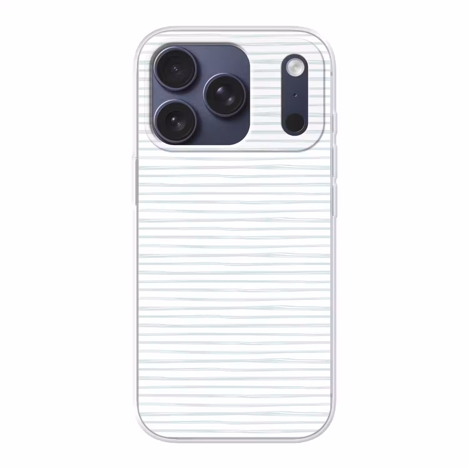Zee - Sfeer - Strepen - Groen Telefoonhoesje iPhone 17 Pro klein 878 -3d