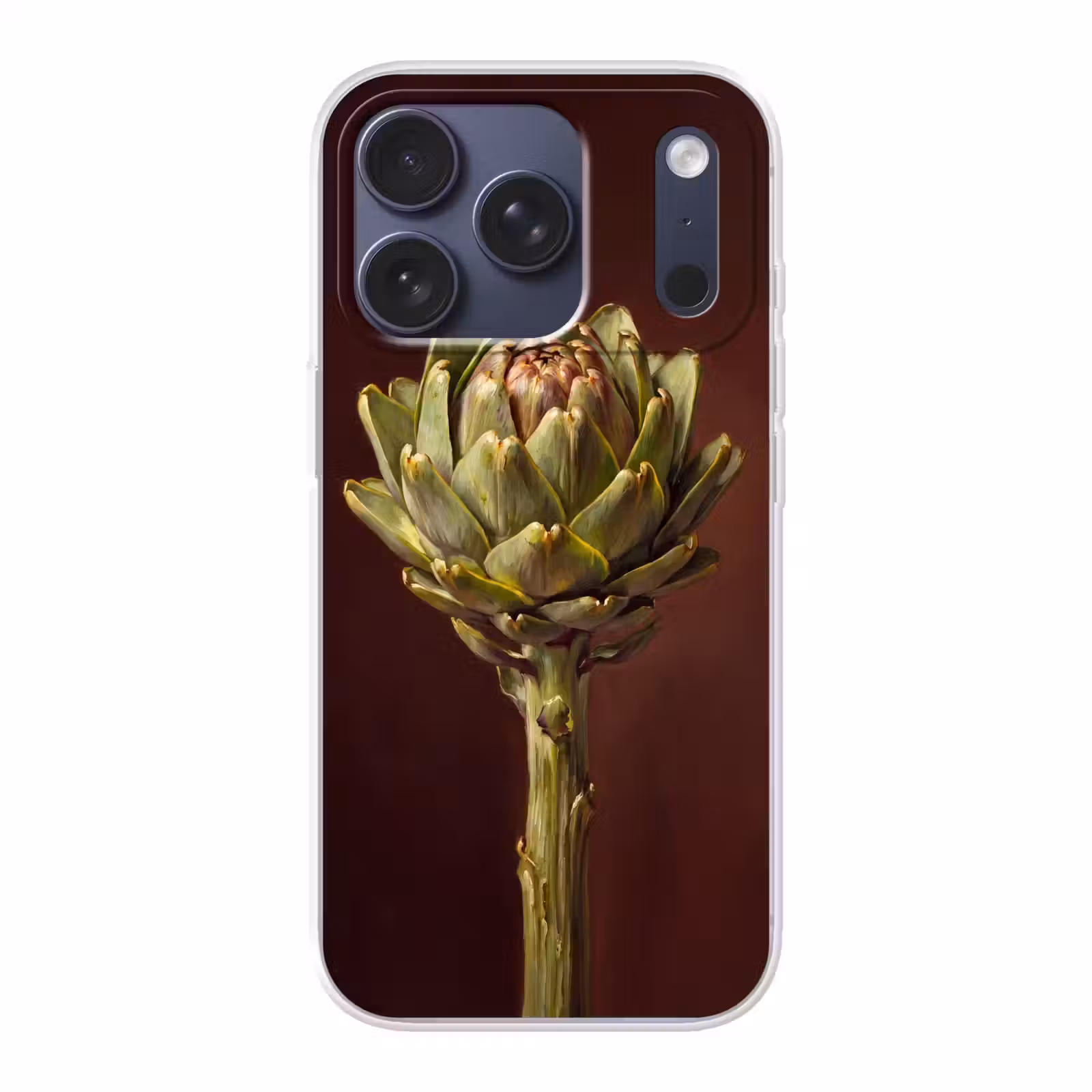 Telefoonhoesje - Groente - Artisjok - Groen - Groente - Artisjok - Groen Telefoonhoesje iPhone 17 Pro klein