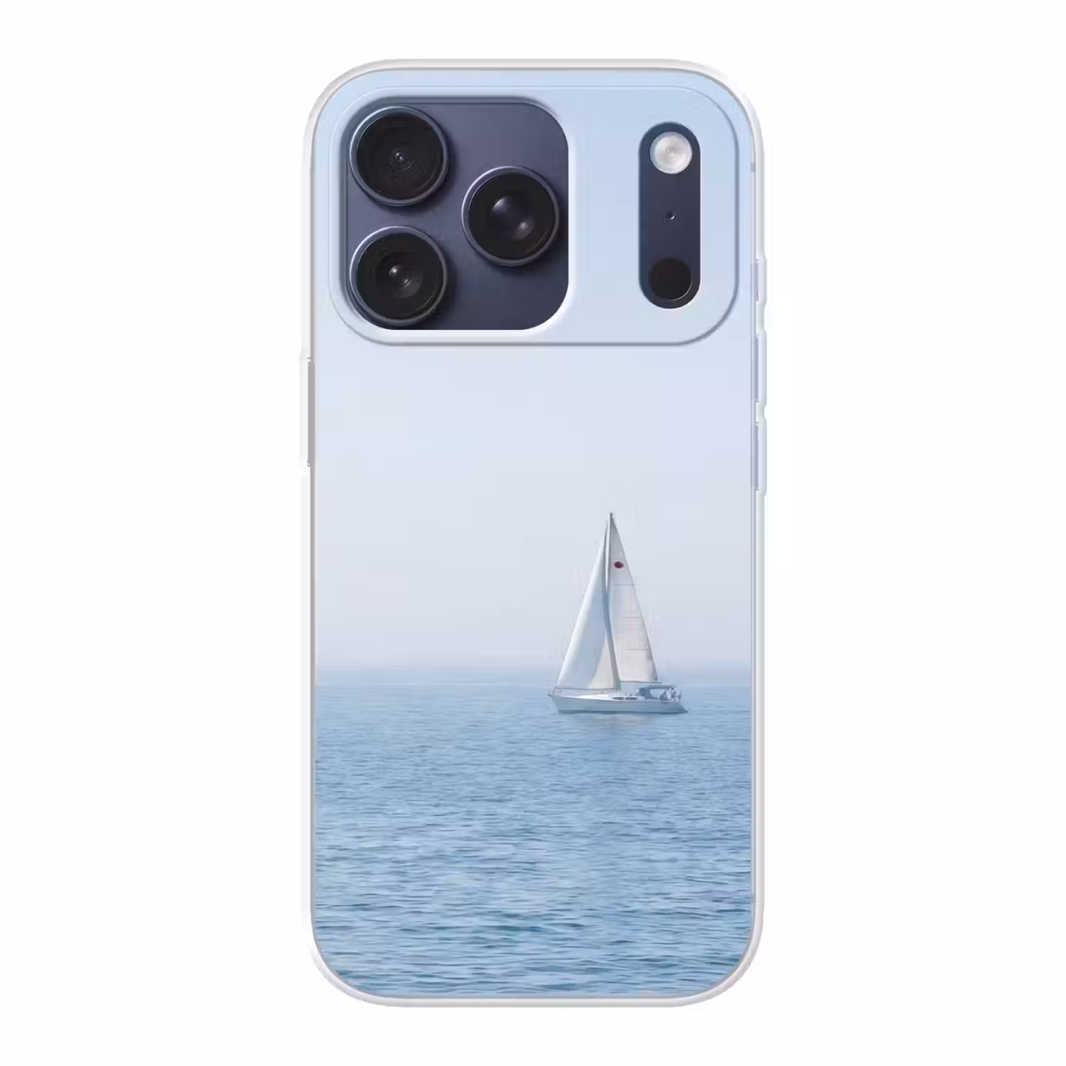Horizon - Zeilboot - Zee Telefoonhoesje iPhone 17 Pro klein -3d