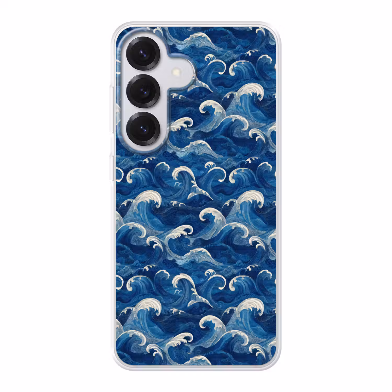 Japans - Oceaan - Golven - Blauw Telefoonhoesje Samsung Galaxy S26 klein 975 -3d
