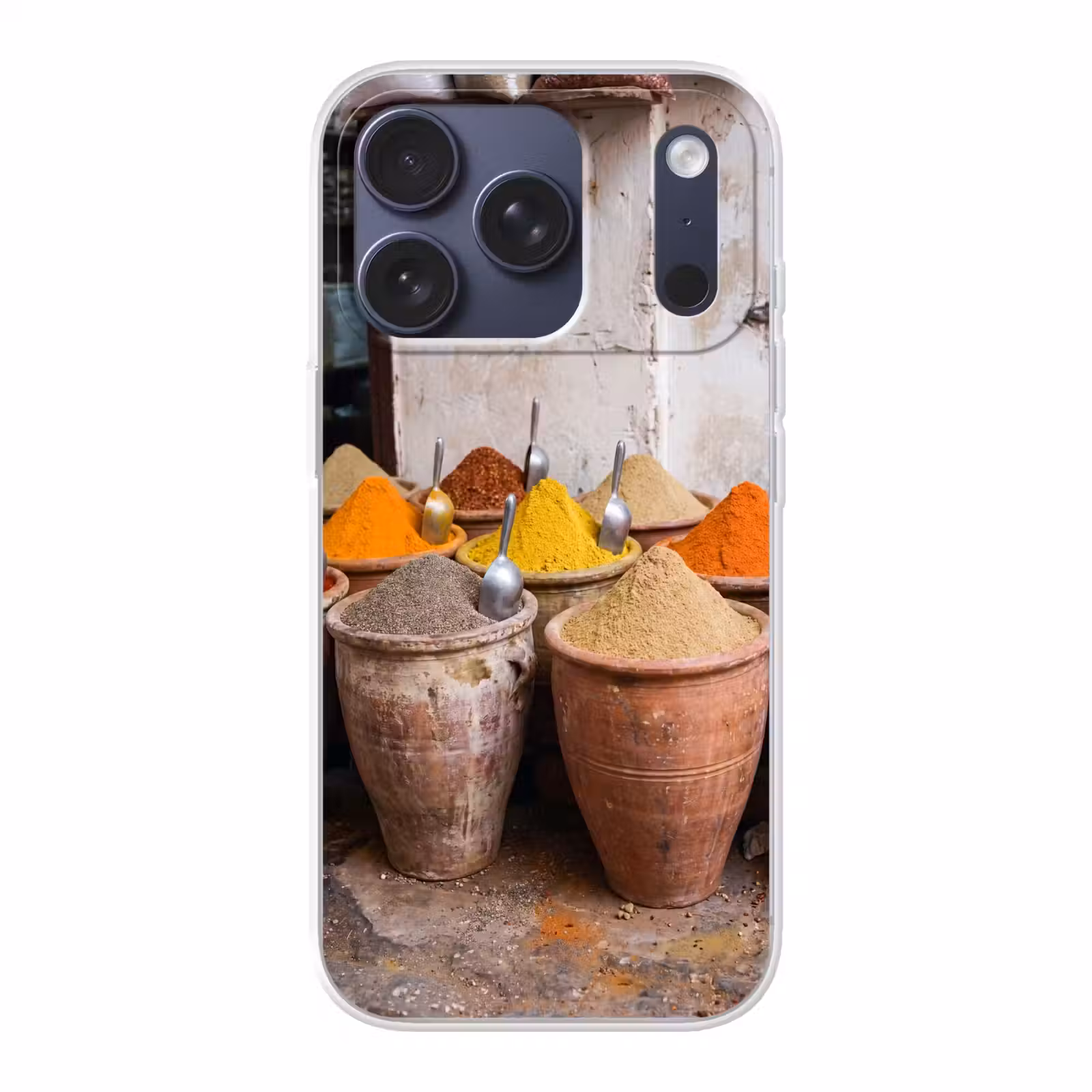 Telefoonhoesje - Kruiden - Potten - Oosters - Kruiden - Potten - Oosters Telefoonhoesje iPhone 17 Pro klein